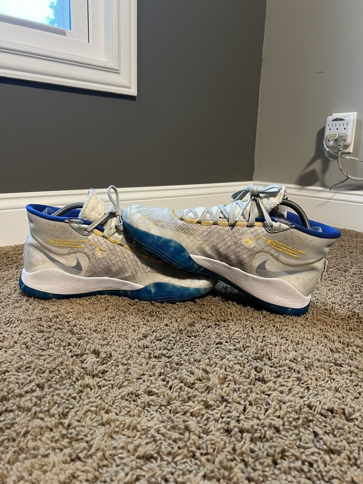 Nike Nike KD 12 Warriors Home Size US 11.5 / EU 44-45 - 5 Thumbnail