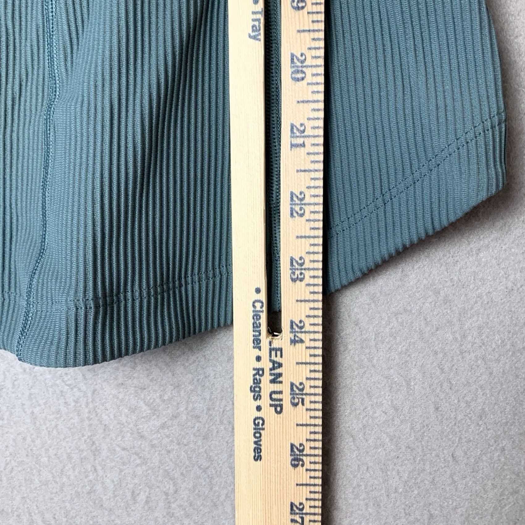 Athleta Athleta Jacket Women XS Green Full Zip Ribbed Thumbholes Y2K Athletic Activewear Casual Travel Size XS / US 0-2 / IT 36-38 - 8 Thumbnail