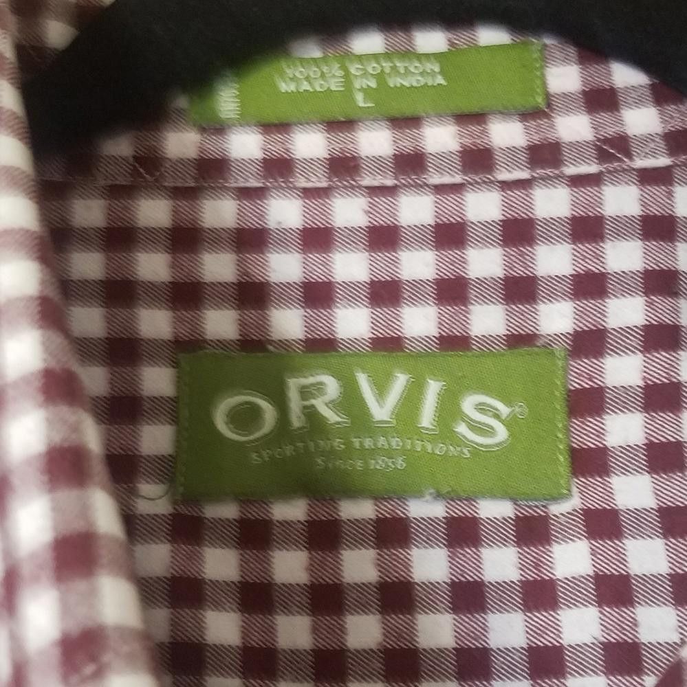 Orvis Orvis Men's Checkered Shirt Size Large Size US L / EU 52-54 / 3 - 3 Thumbnail