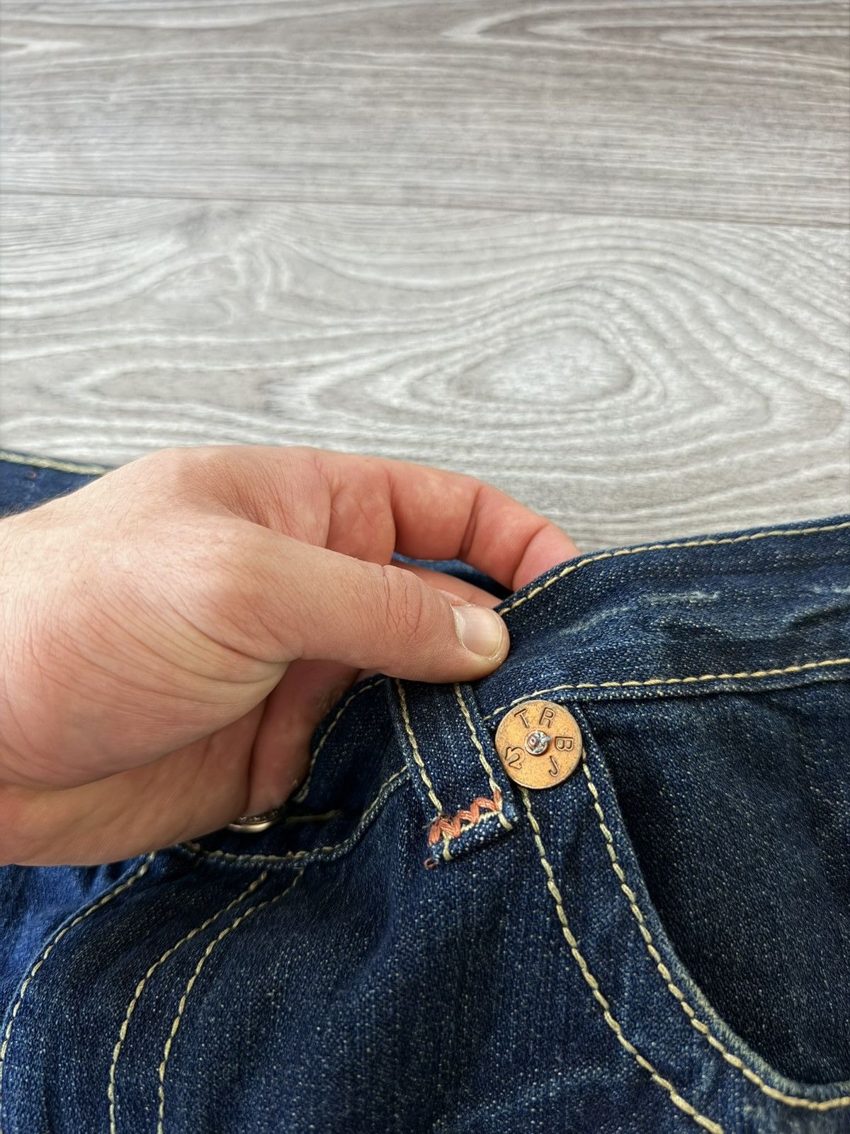 True Religion True Religion Rocco Relaxed Joey Bobby Y2k Jeans Size US 36 / EU 52 - 16 Thumbnail