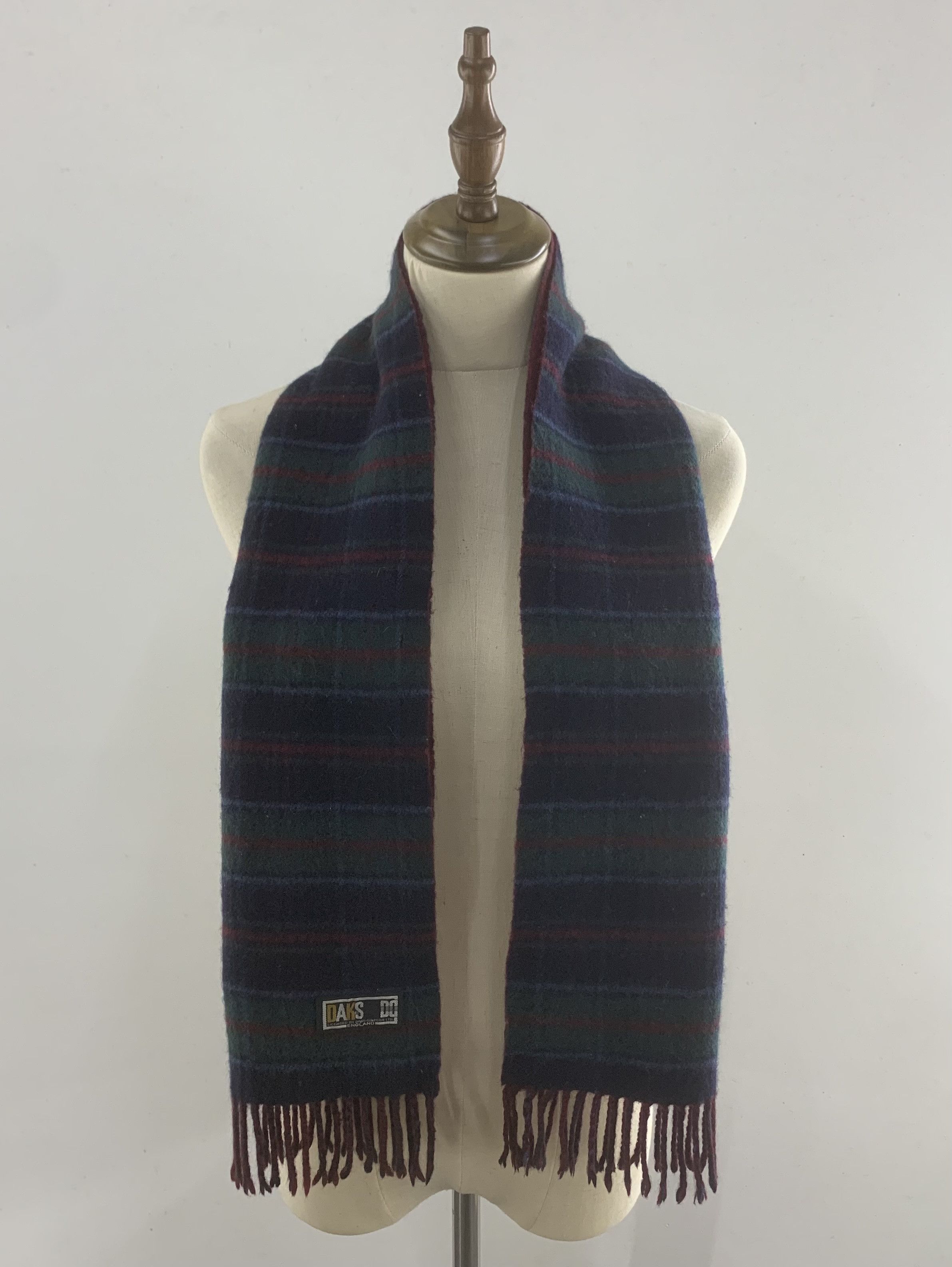 DAKS DAKS Scarf Wool Muffler Neck Wrap BL9241 Size ONE SIZE - 1 Thumbnail