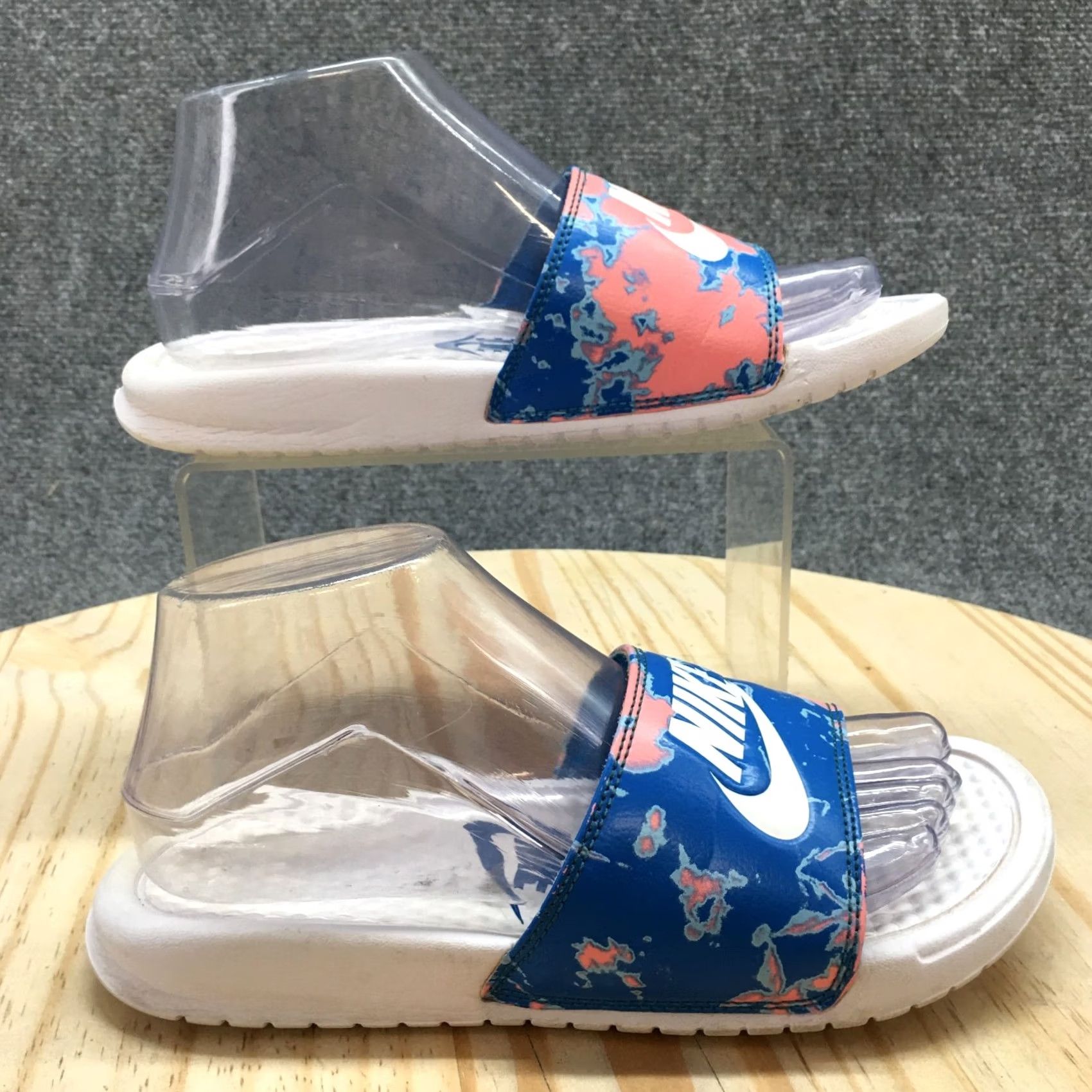 Nike Nike Benassi JDI Sandals Womens 6 Multicolor Print Slides Open Toe Casual Womens Shoes Size US 6 / IT 36 - 2 Thumbnail