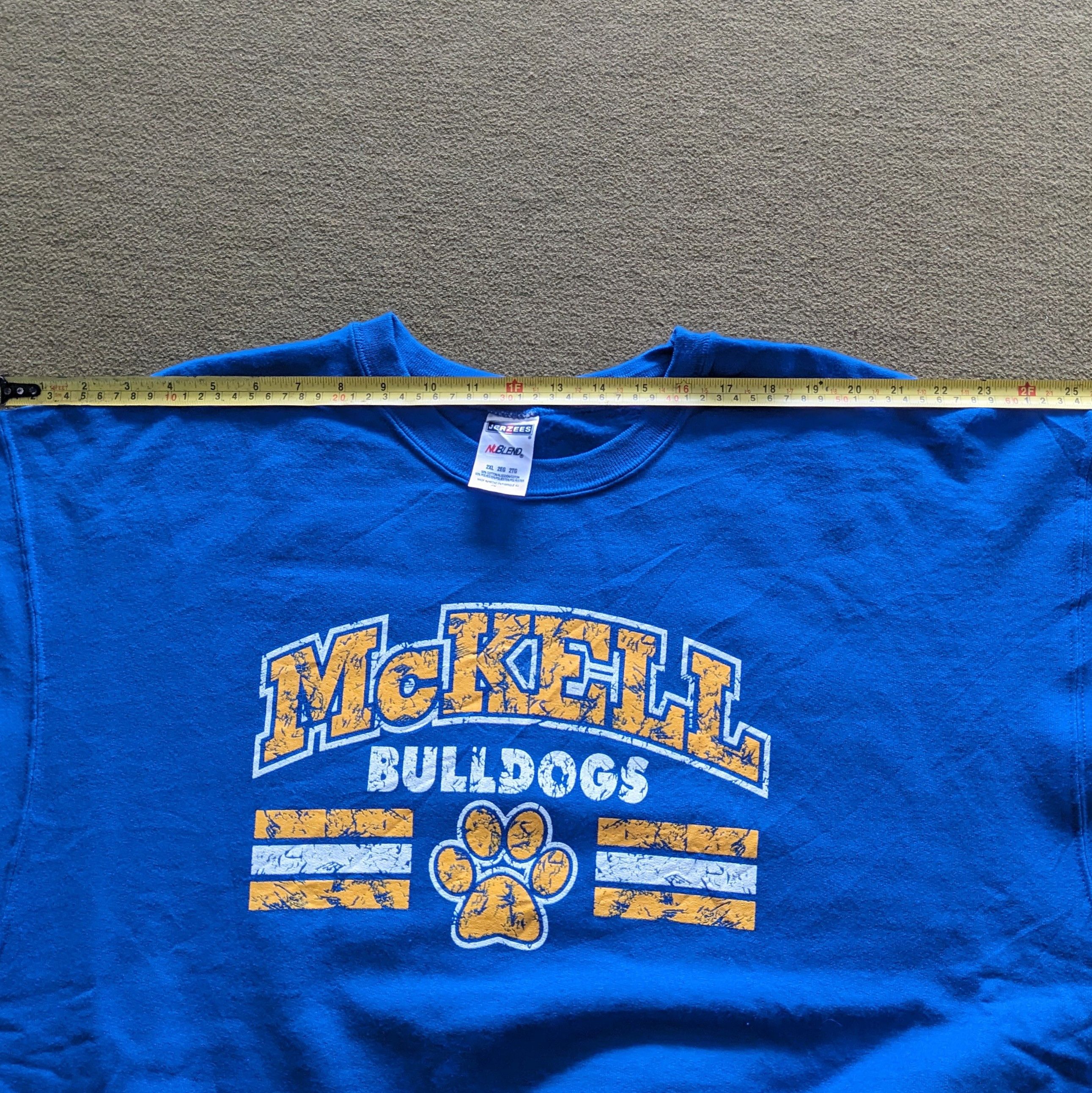 Other Vintage MCKELL BULLDOGS Streetwear Style Sweatshirt Size US XXL / EU 58 / 5 - 5 Thumbnail