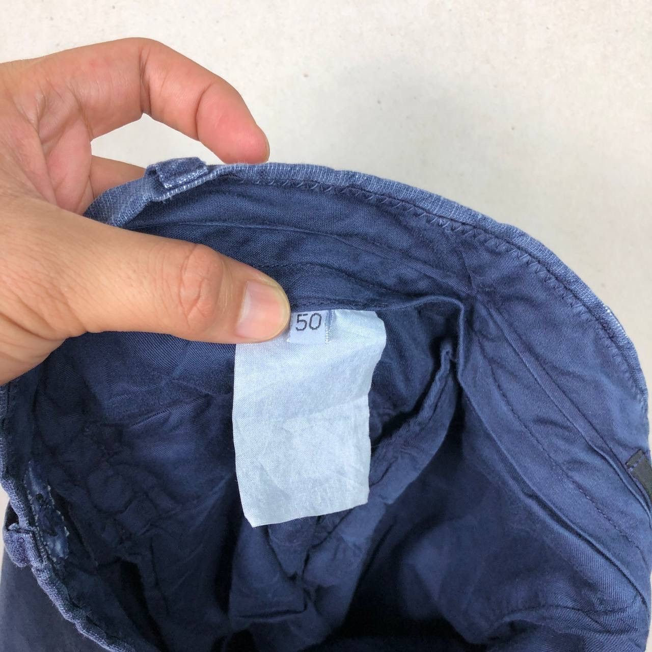 C.P. Company Vintage 90s C.P. Company Massimo Osti Navy Blue Pant Trouser Size US 33 - 8 Thumbnail