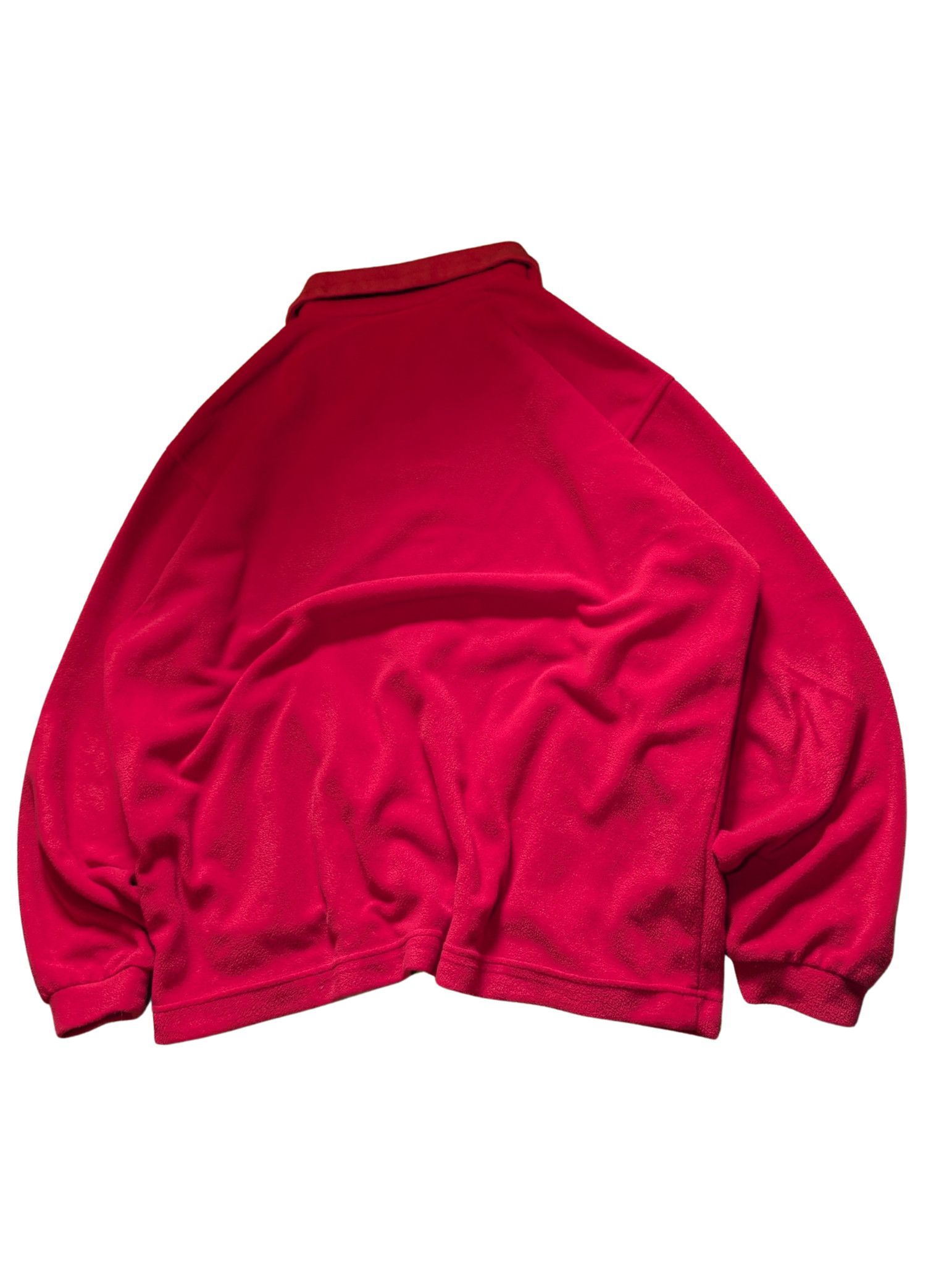 Bogner Vintage Bogner Fleece Half-Zip Pullover Red Size L Size US L / EU 52-54 / 3 - 2 Thumbnail
