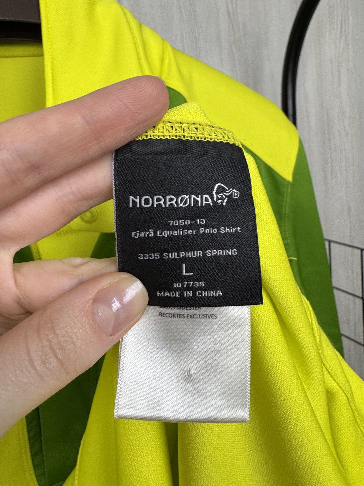 Norrona NORRONA FJORA EQUALISER SS Polo Shirt Size US L / EU 52-54 / 3 - 11 Thumbnail