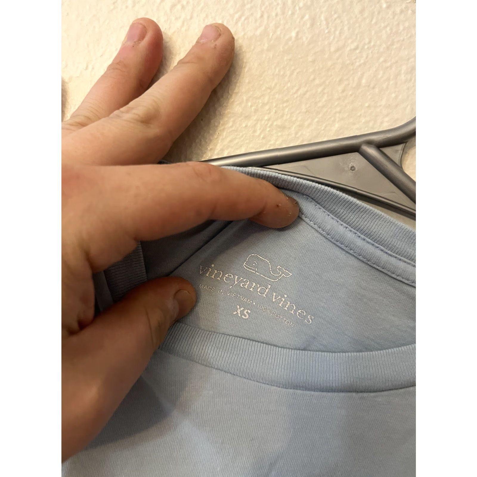 Vineyard Vines Vineyard Vines T Shirt Mens XS Blue Oak Bluffs Logo Pocket Short Sleeve Crew Neck Size US XS / EU 42 / 0 - 2 Thumbnail