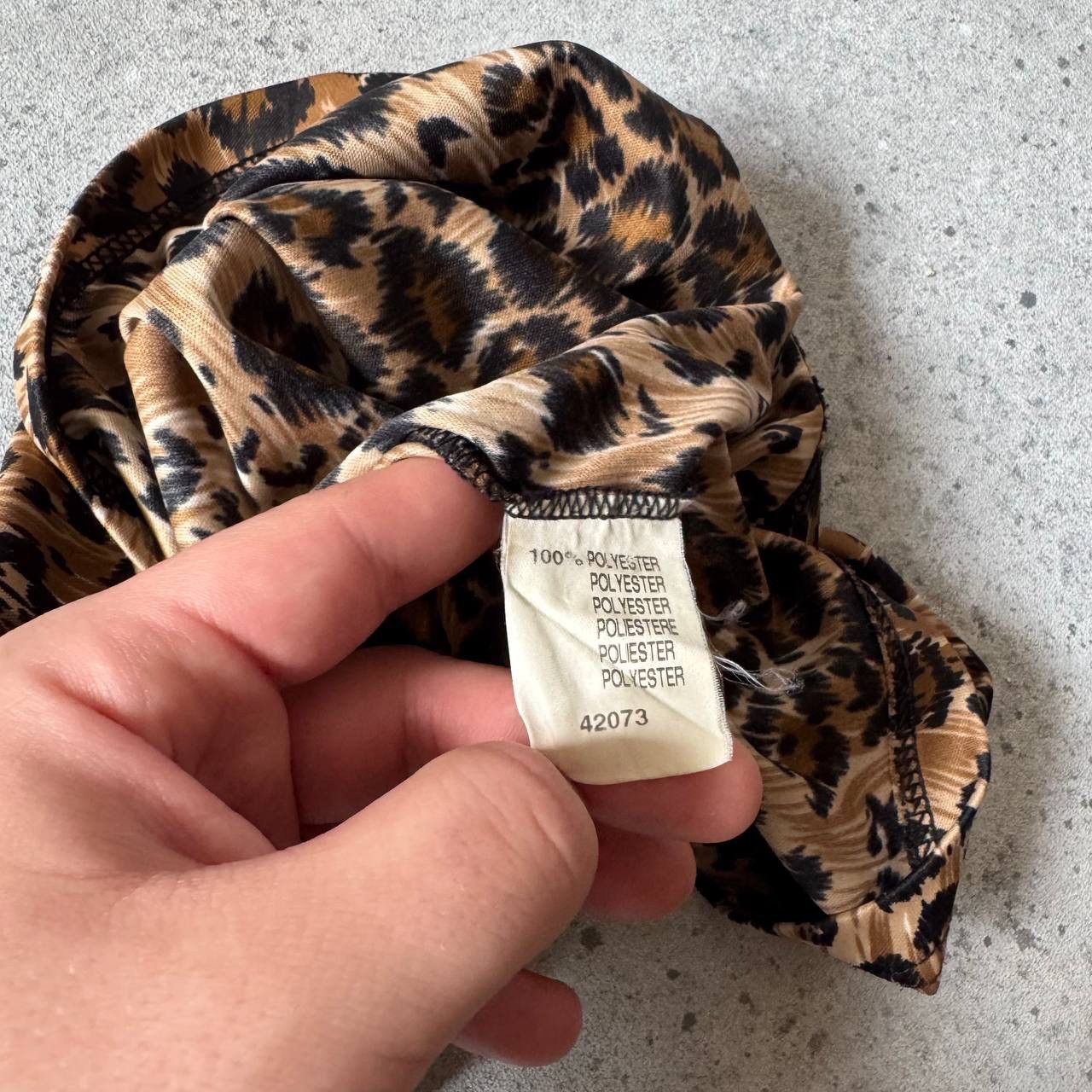 Vintage Morgan de Toi 90s Vintage Y2K Glam Leopard Blouse Size M / US 6-8 / IT 42-44 - 9 Thumbnail