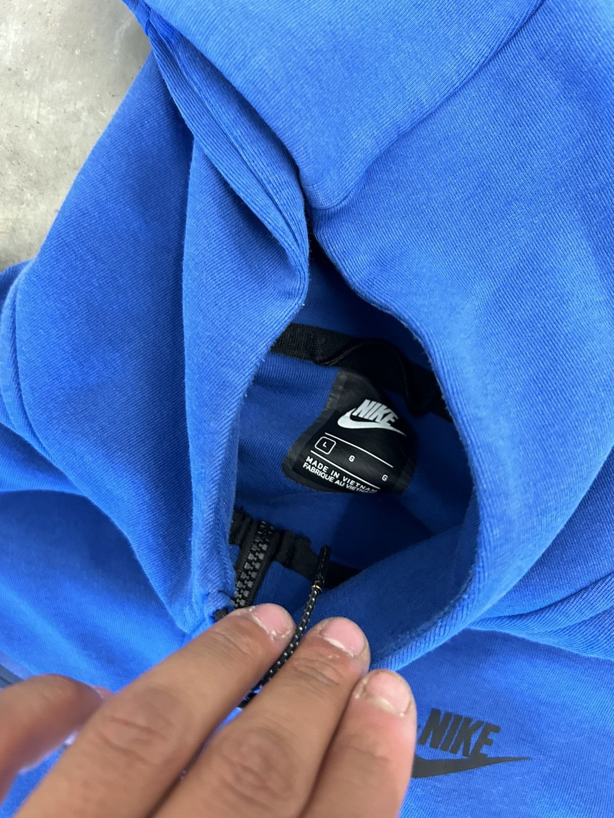 Nike × Vintage Niketech fleece jacket Size US L / EU 52-54 / 3 - 2 Thumbnail