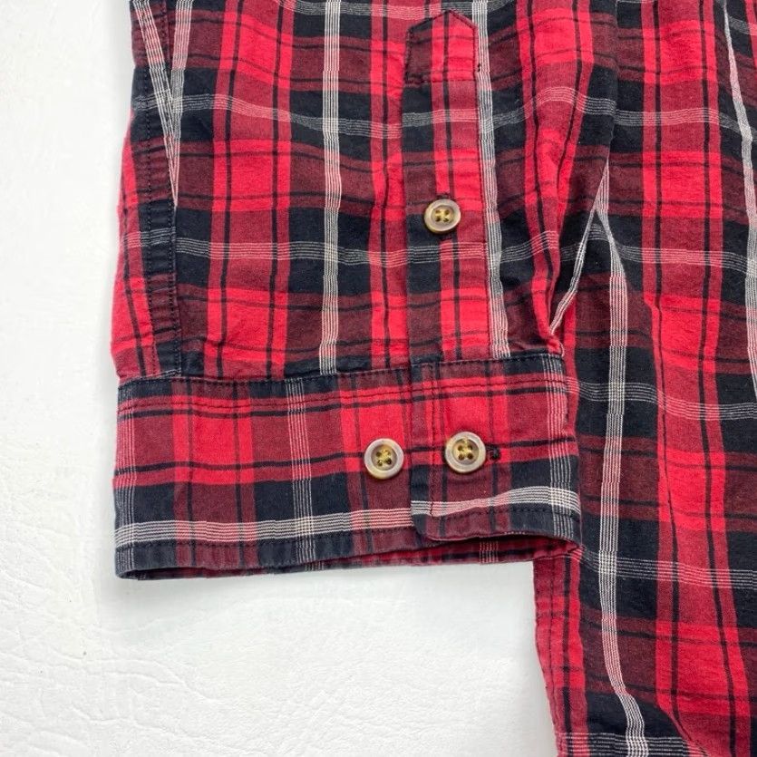 Carhartt Carhartt Shirt 102202 Mens 2XL Red Plaid Relaxed Fit Button-Down Long Sleeve Shirt Size US XXL / EU 58 / 5 - 3 Thumbnail