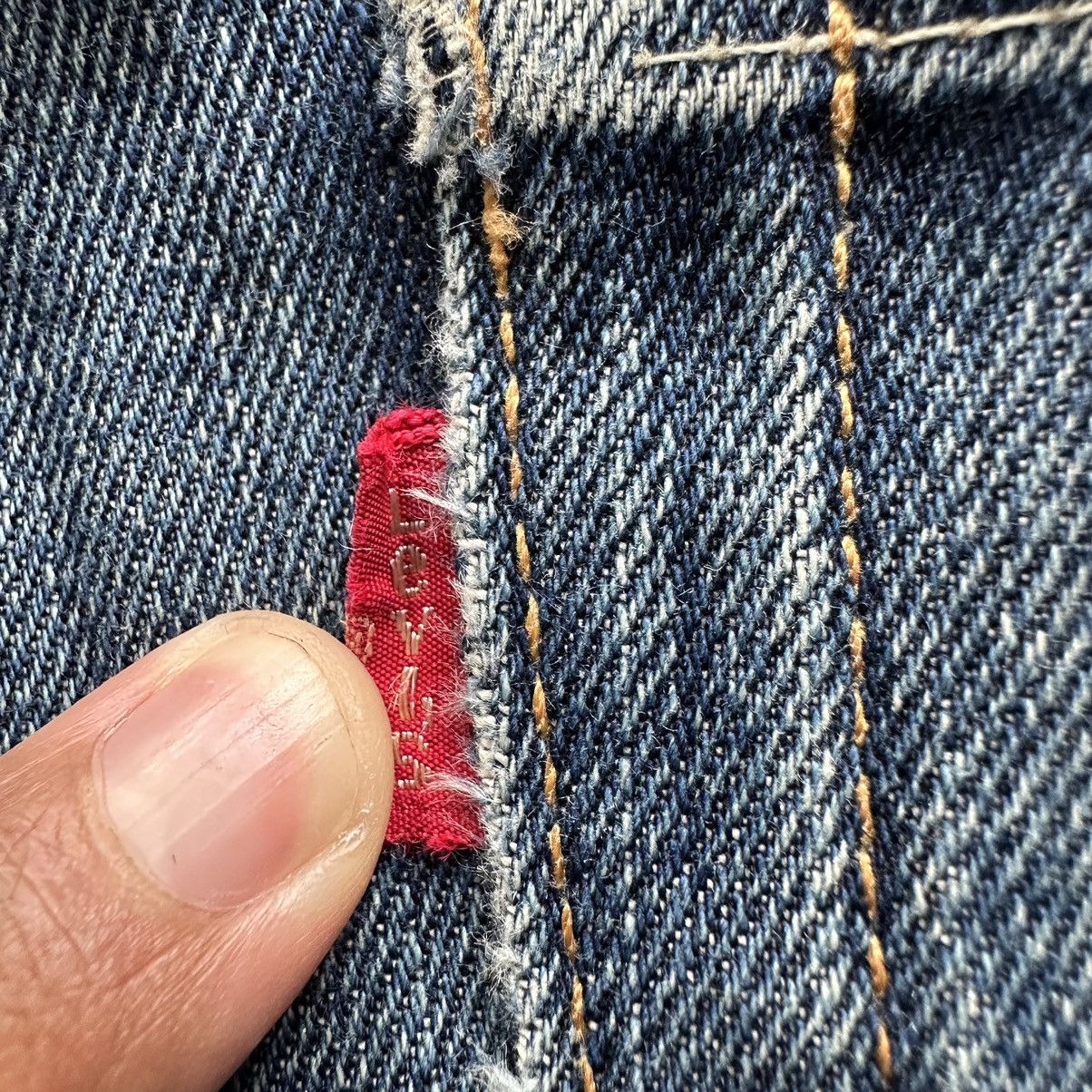 Jean × Levi's × Vintage Vintage Levi’s 551 Distressed Faded Denim Jean Pant W31 Size US 31 - 14 Thumbnail