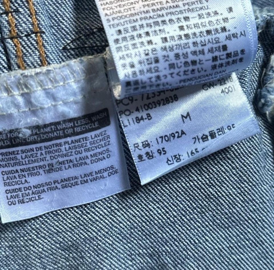 Levi's BORO Vintage Denim Jacket Size US M / EU 48-50 / 2 - 4 Thumbnail