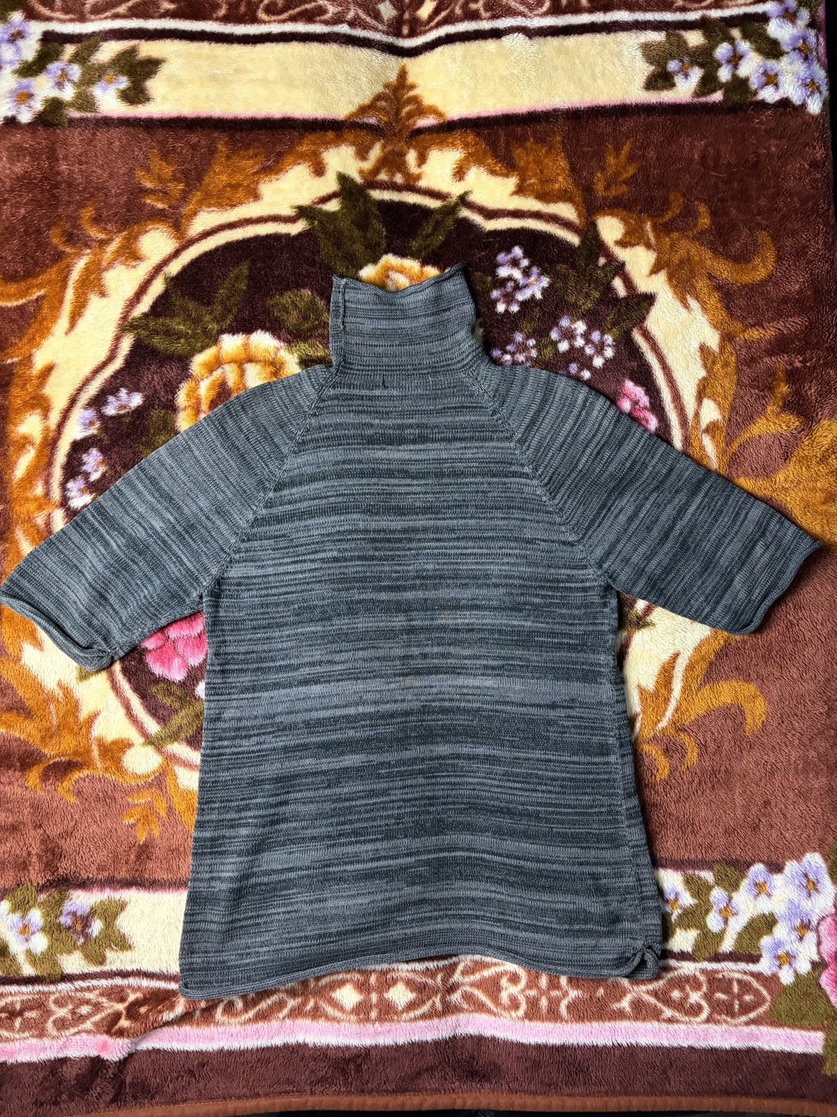 Yohji Yamamoto SS98 - Short Sleeve Turtle Knit Size US M / EU 48-50 / 2 - 3 Thumbnail