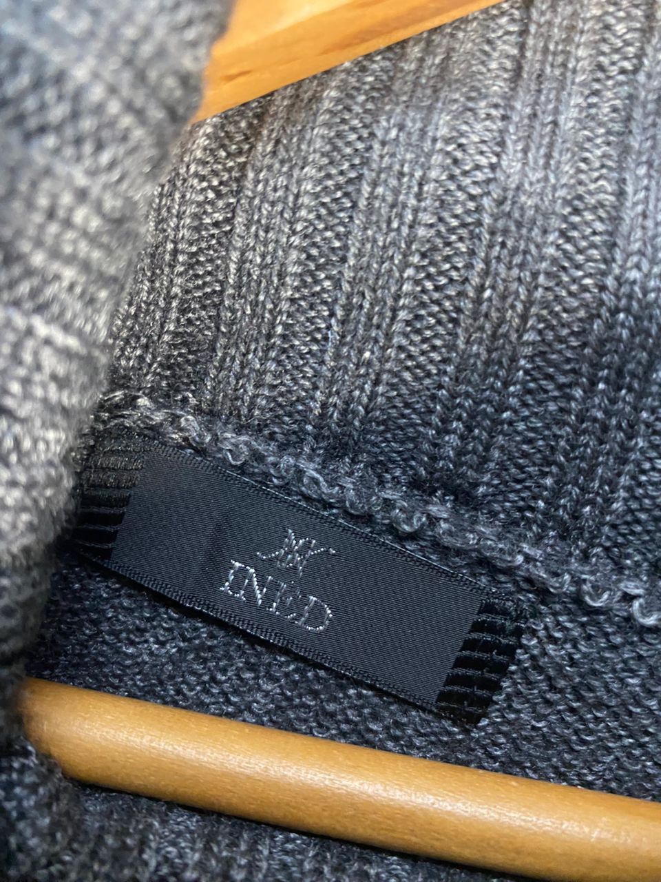 Japanese Brand × Yohji Yamamoto Ined wool ponchos turtleneck by yohji Yamamoto Size L / US 10 / IT 46 - 3 Thumbnail