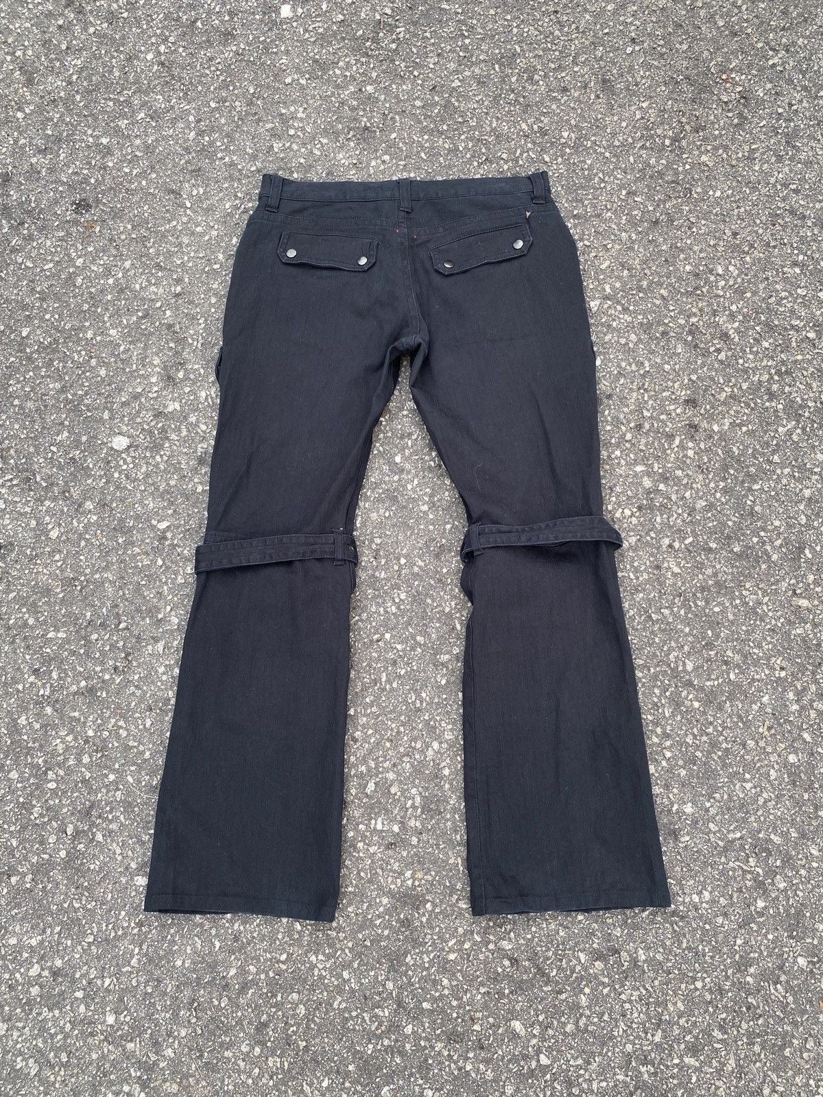Hysteric Glamour 2000s Semantics Design Multipocket Bondage Flare Pant Size US 33 - 4 Thumbnail