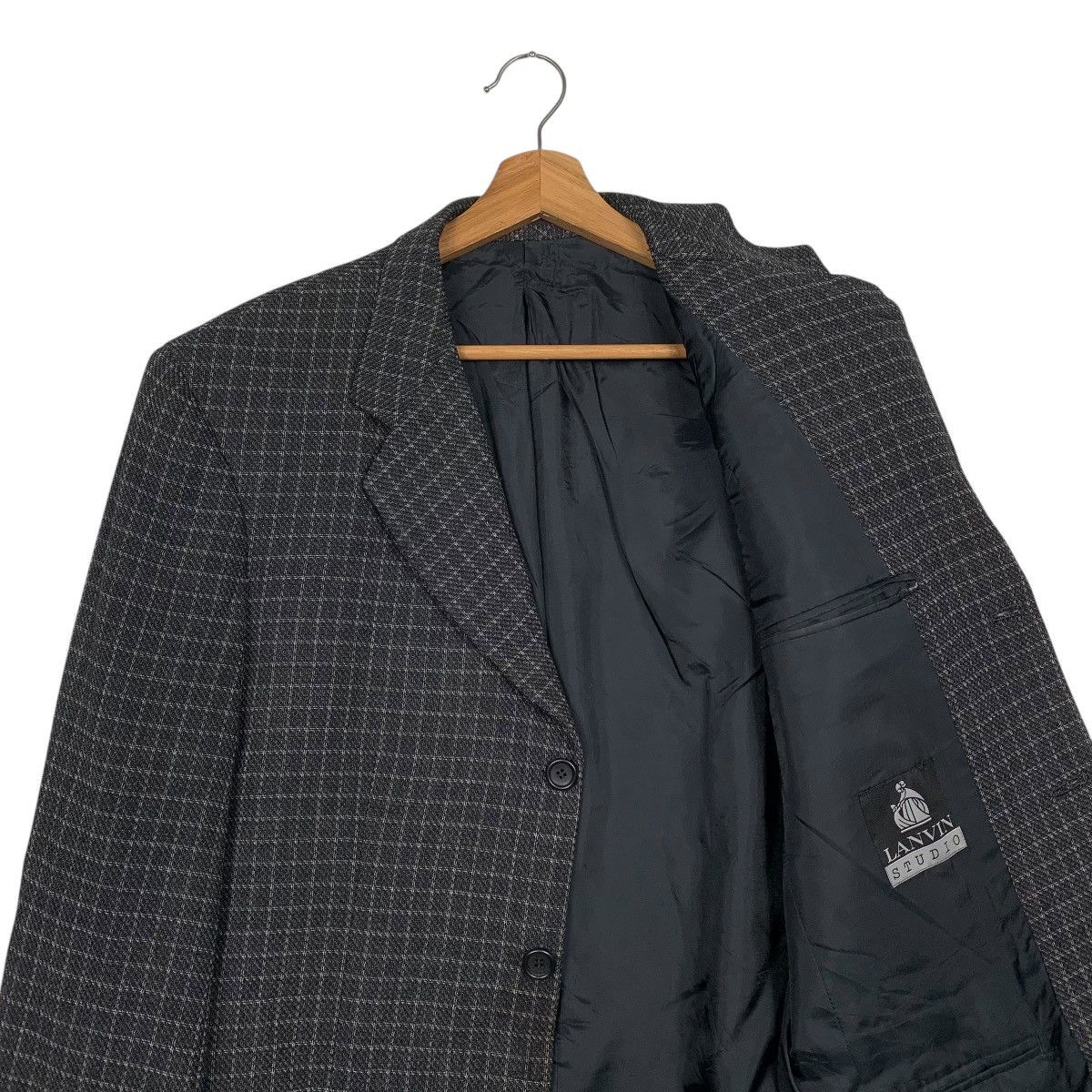 Lanvin Lanvin Studio Wool Plaid Casual Jacket Size US M / EU 48-50 / 2 - 10 Thumbnail