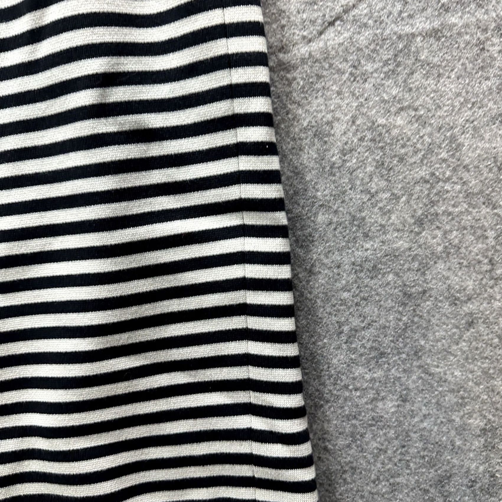 Akris Akris Skirt Women's 8 Black White Stripe Pencil High Waist Knee Length Vintage No Size 30" / US 8 / IT 44 - 6 Thumbnail