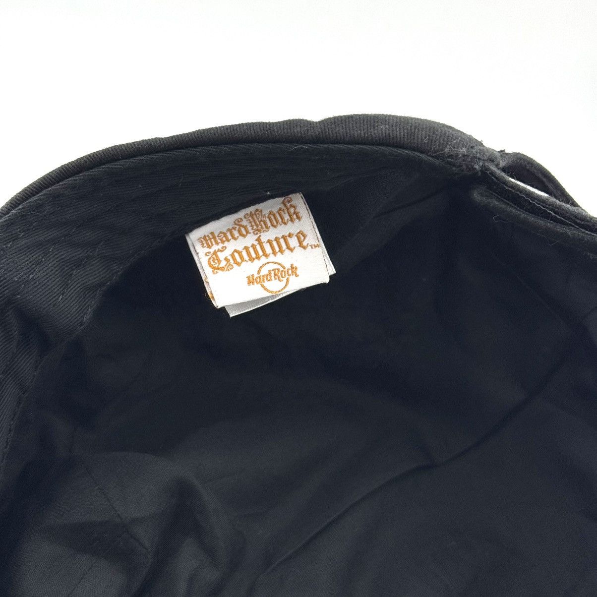 Hard Rock Cafe Hard Rock Couture Black Military Y2K Style Hat - Rare Size ONE SIZE - 7 Thumbnail