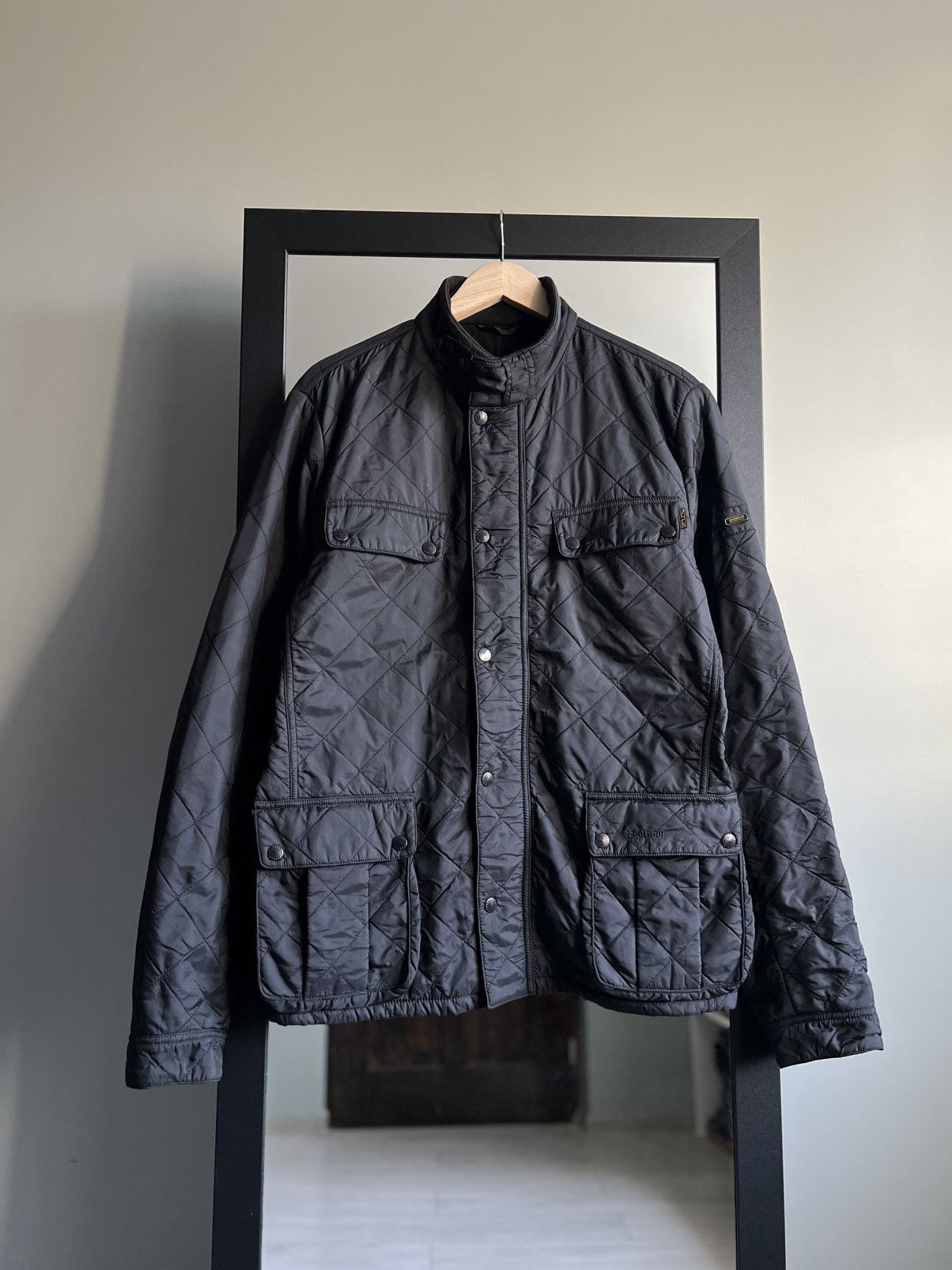 Barbour Barbour International Vintage Quilted Jacket Size US L / EU 52-54 / 3 - 1 Thumbnail