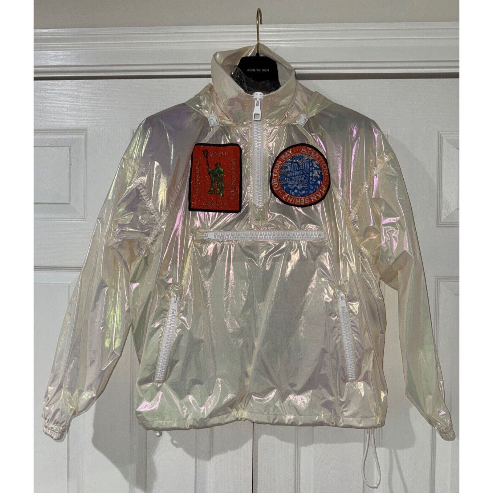 Louis Vuitton Louis Vuitton Virgil Abloh Anorak Windbreaker Jacket 48 Size US M / EU 48-50 / 2 - 2 Thumbnail