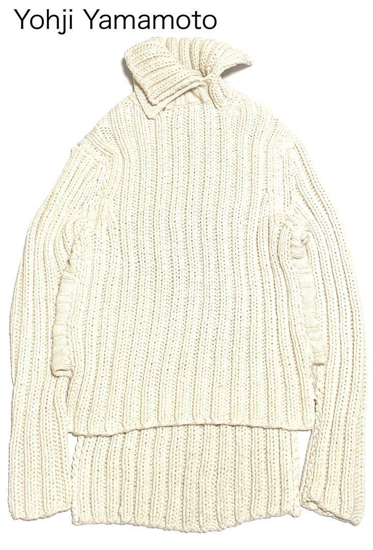 Yohji Yamamoto yohji yamamoto POUR HOMME 16AW Volume Knit Size US L / EU 52-54 / 3 - 2 Thumbnail