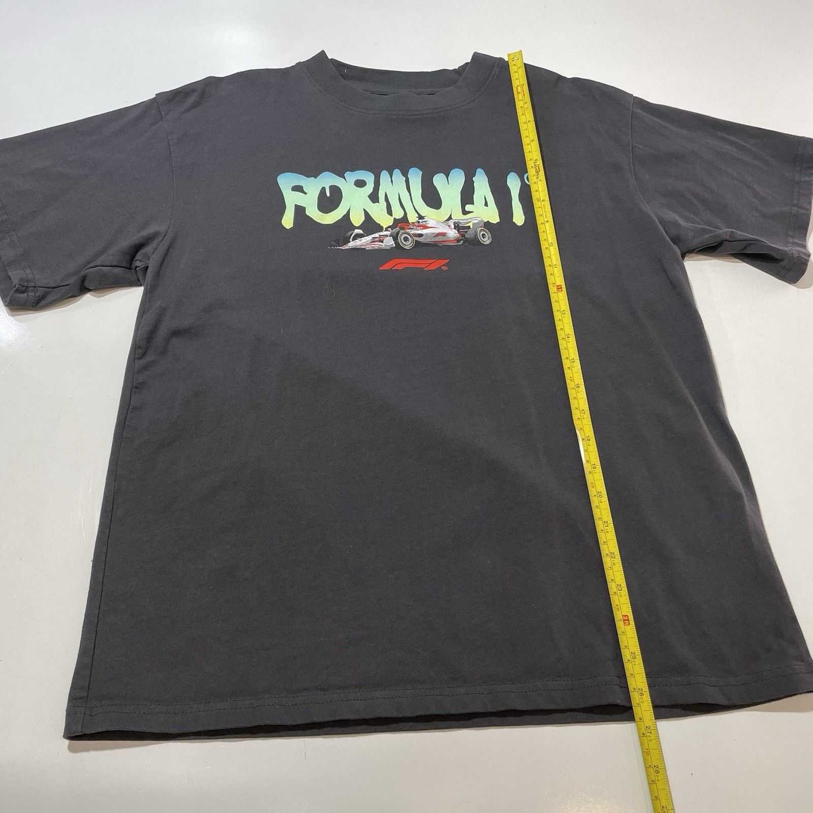 Pacsun Formula 1 Men’s Dark Gray T Shirt PacSun Millennial Racer Size US M / EU 48-50 / 2 - 2 Thumbnail
