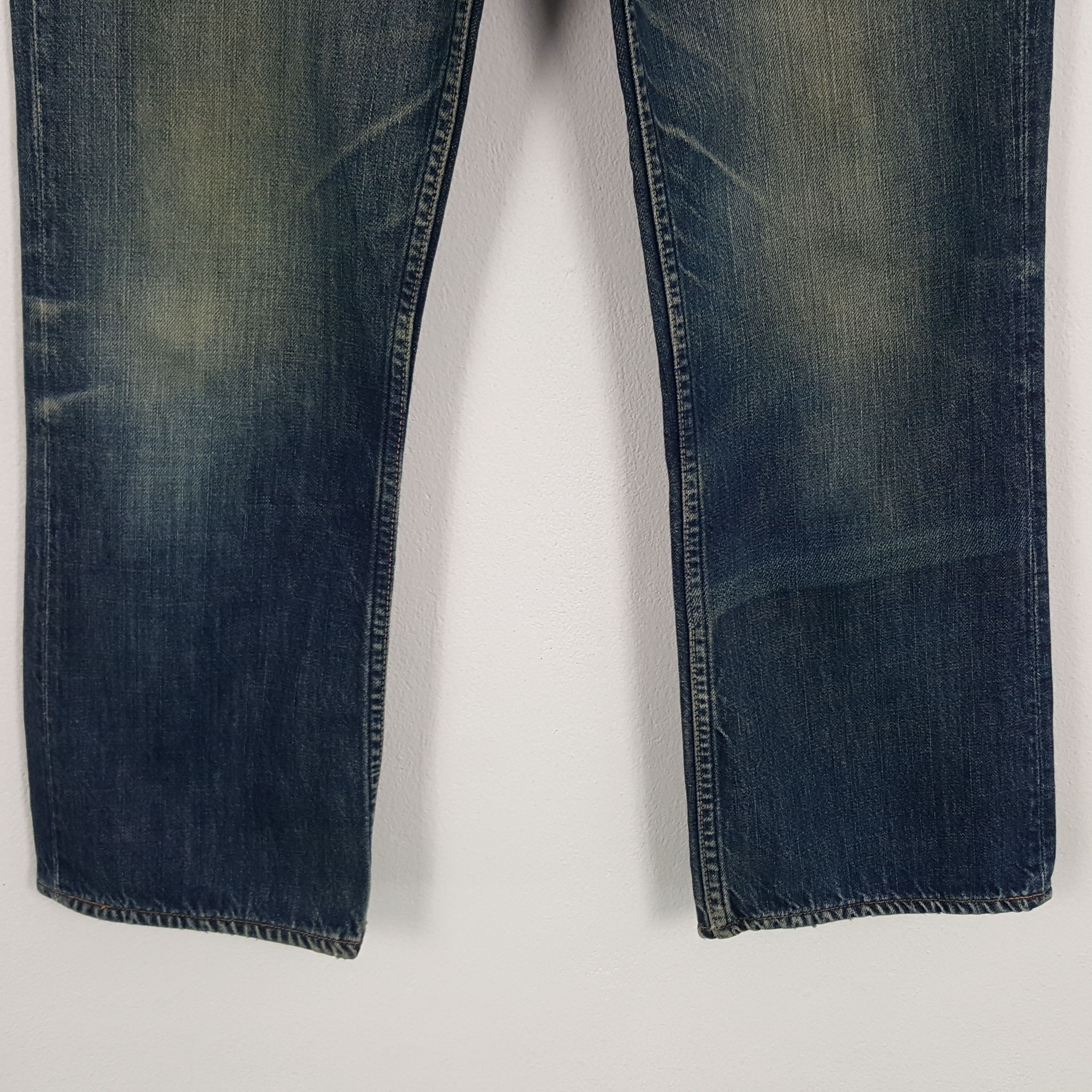 Japanese Brand × Vintage Vintage Evisu Yamane Japanese Brand Custom Denim Jeans Size US 31 - 6 Thumbnail