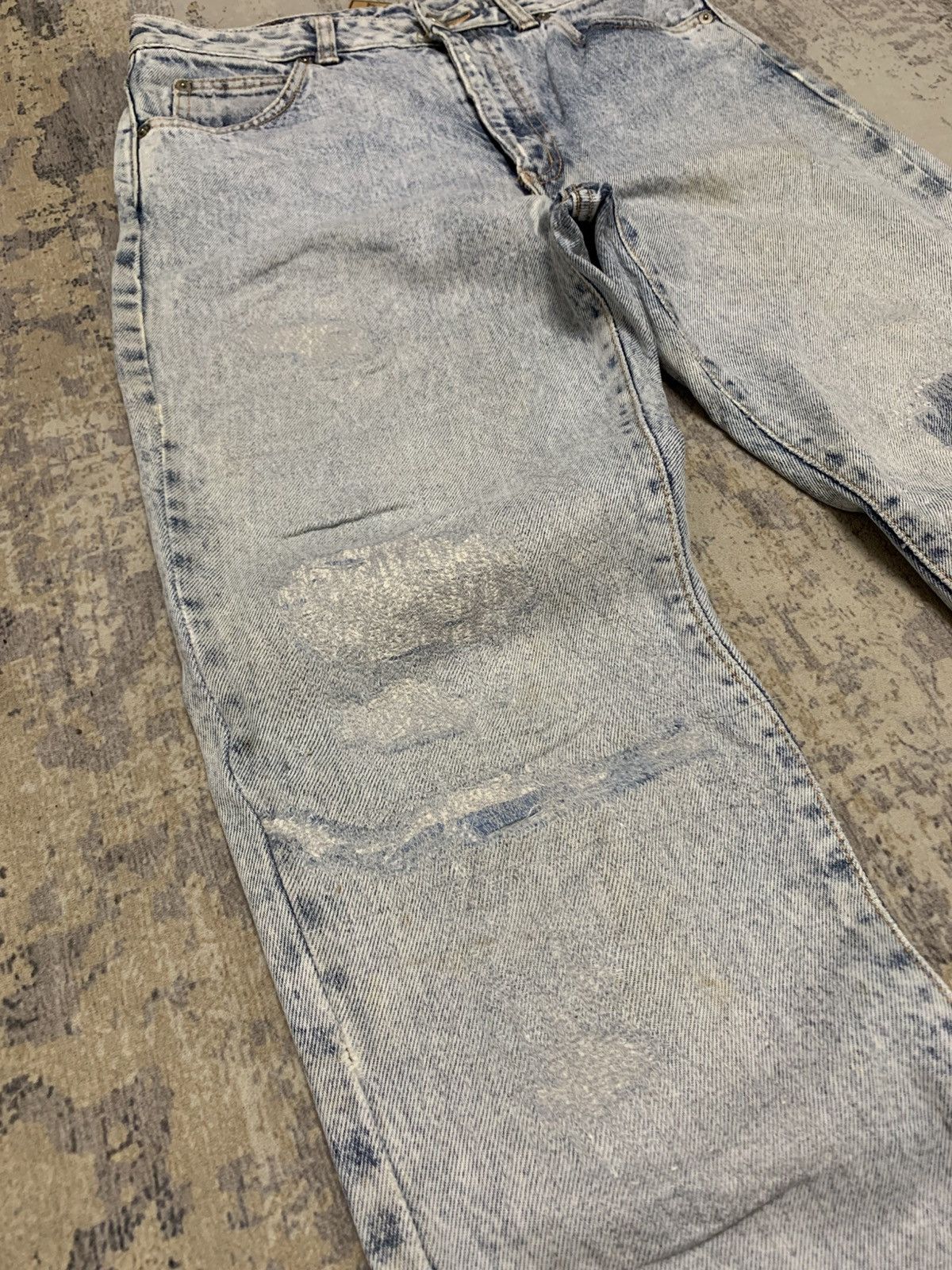 Edwin DISTRESSED EDWIN TAPERED LEG JEANS W29 Size US 29 - 4 Thumbnail