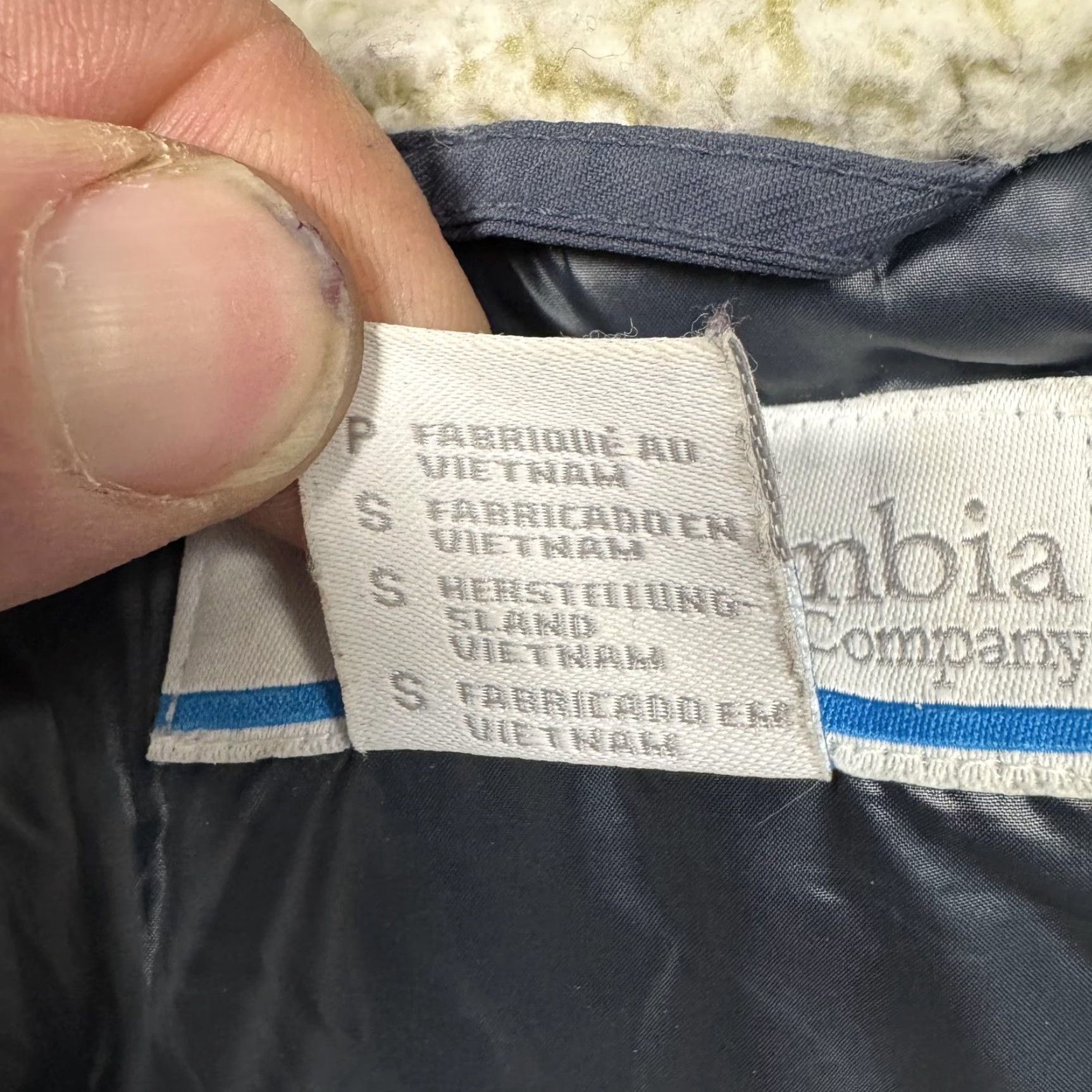 Vintage Columbia Jacket Womens Small Blue Faux Fur Hooded Insulated Parka Warm Winter Size S / US 4 / IT 40 - 7 Thumbnail