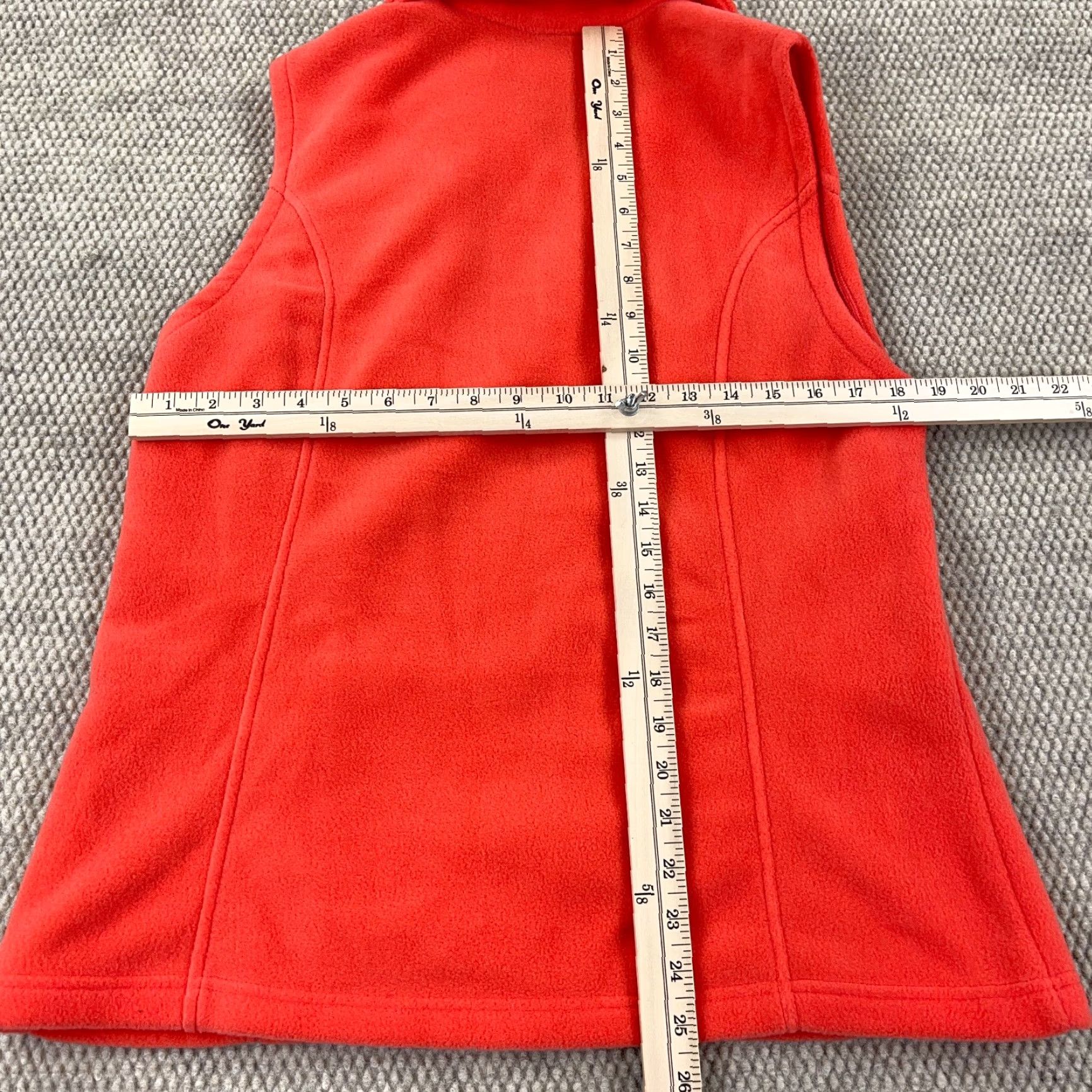 Pinko Columbia Vest Women L Pink Fleece Full Zip Sleeveless Jacket Hiking Sweater Size L / US 10 / IT 46 - 7 Thumbnail