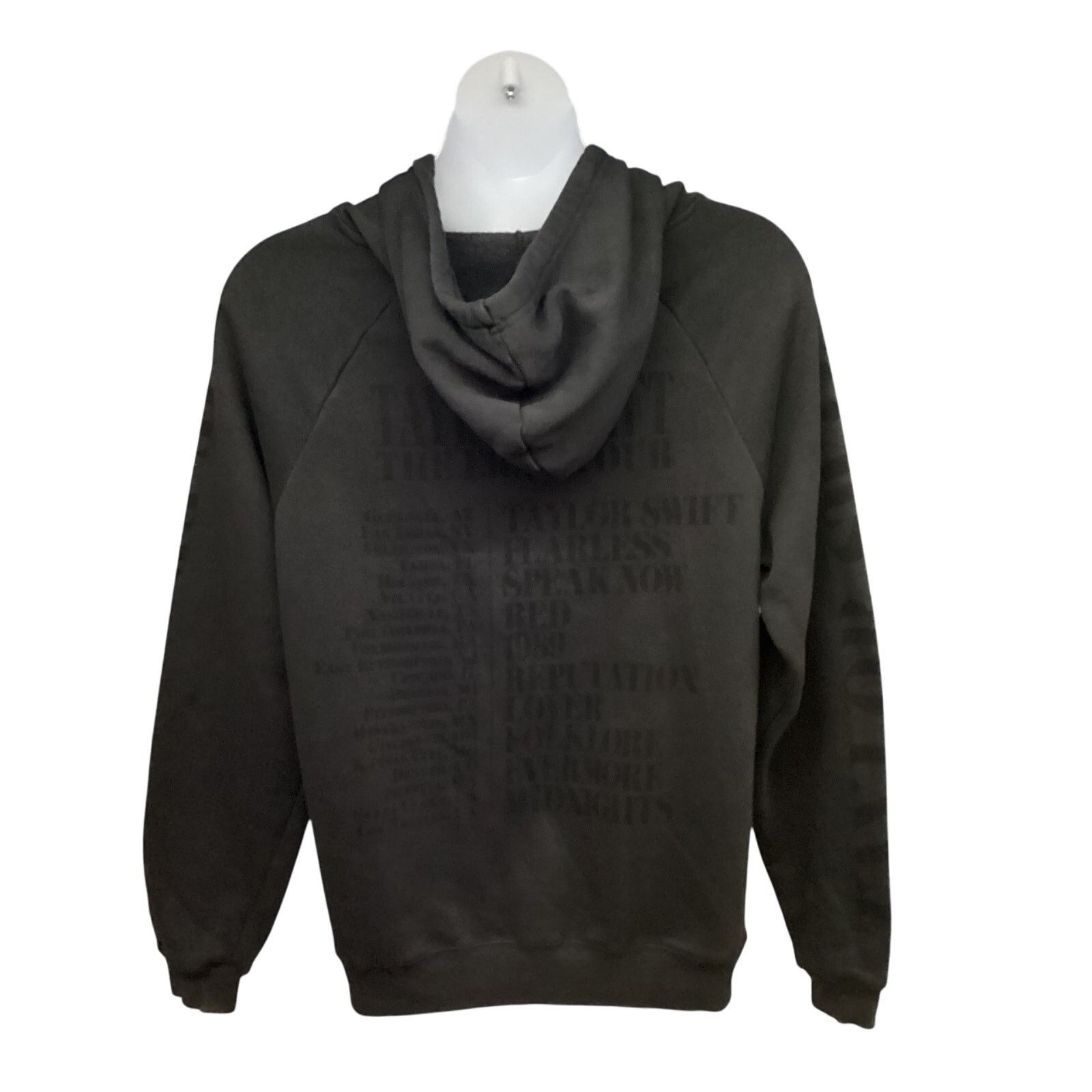 Band Tees Taylor Swift Eras Tour Music Gray Graphic Pullover Hoodie M Size M / US 6-8 / IT 42-44 - 4 Thumbnail