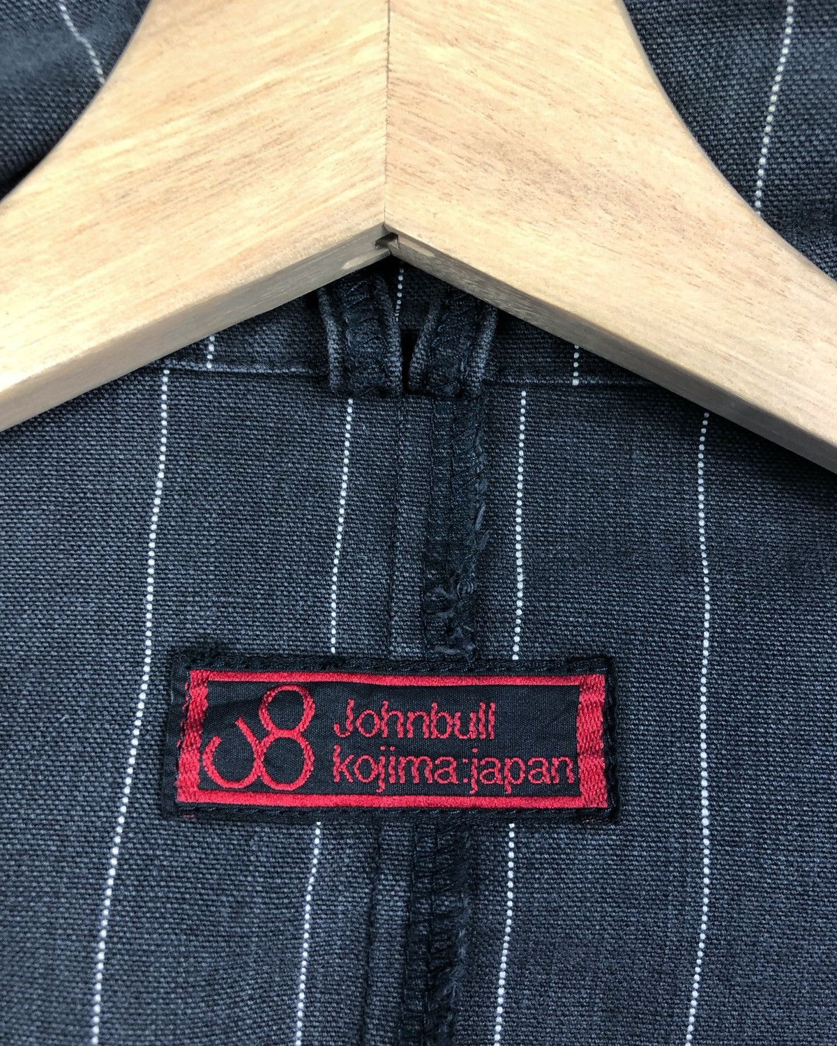 If Six Was Nine × Japanese Brand × Johnbull Rare Vintage John Bull Kojima Japan Stripe Jacket Coat Size US L / EU 52-54 / 3 - 9 Thumbnail