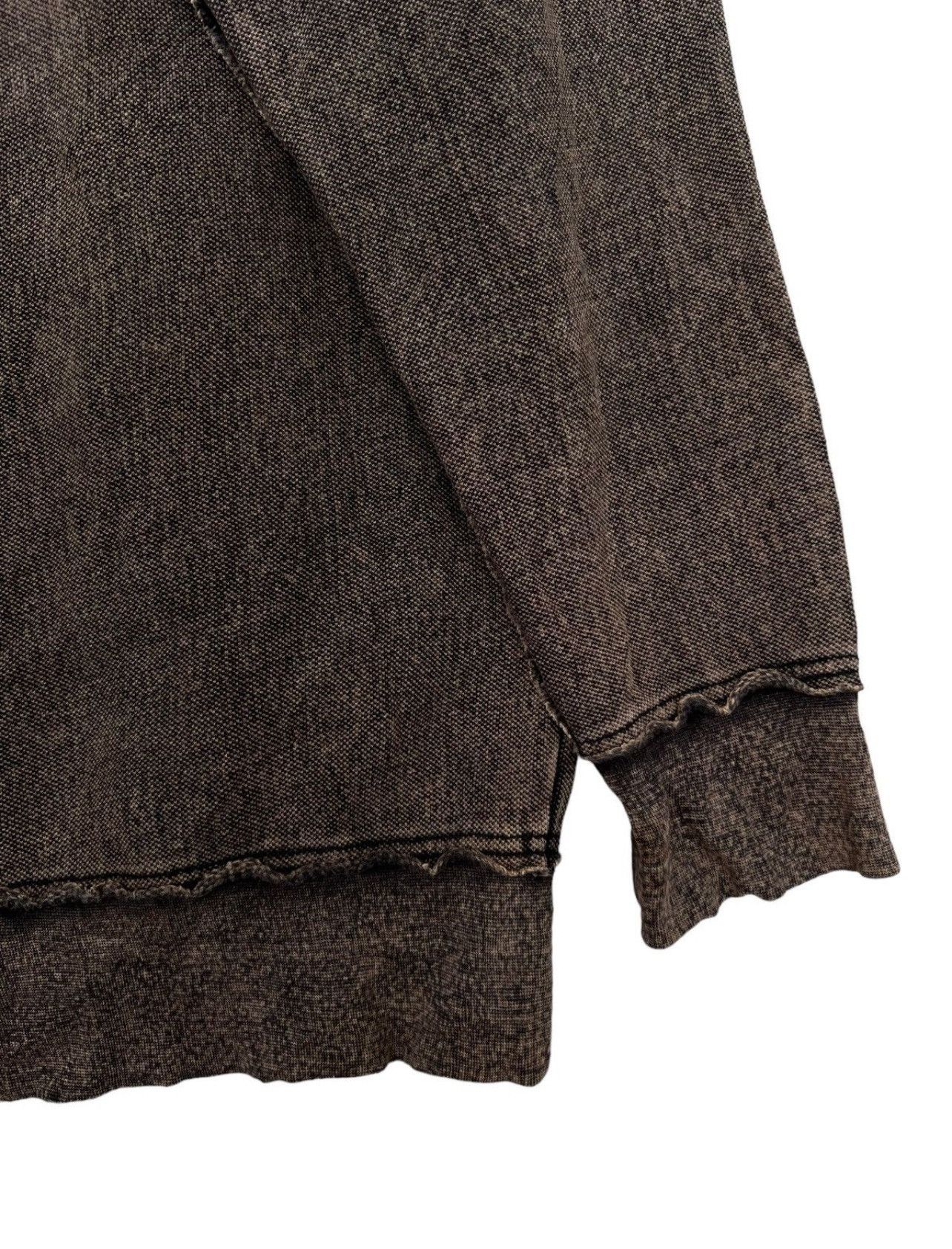 Japanese Brand Avant Garde Japanese Brand Distressed Brown Hoodie Size US S / EU 44-46 / 1 - 4 Thumbnail