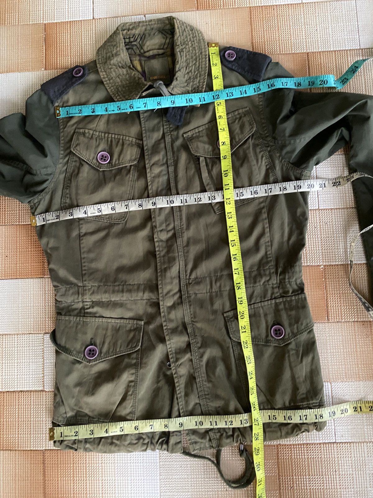 Diesel × Vintage Vintage diesel parka jacket Size US S / EU 44-46 / 1 - 8 Thumbnail