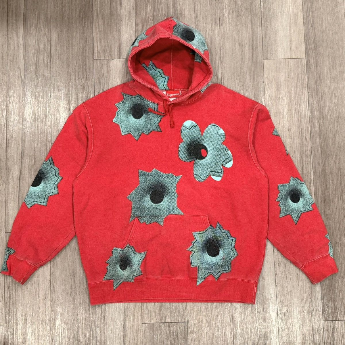 Supreme Supreme Nate Lowman Hooded Sweatshirt (SS22) Size US XL / EU 56 / 4 - 1 Thumbnail