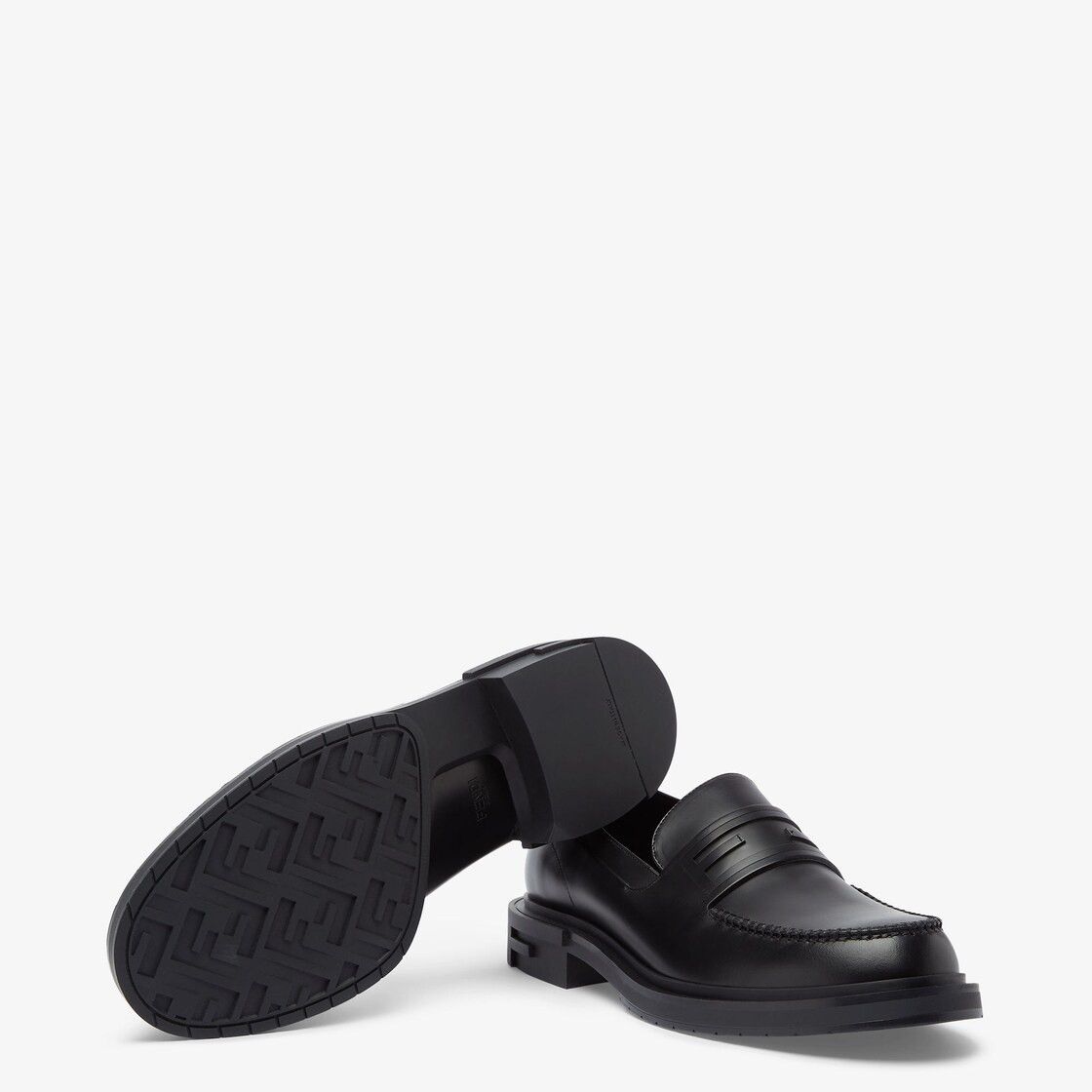 Fendi o1w1db10525 Frame Loafers in Black Size US 8 / EU 41 - 5 Thumbnail