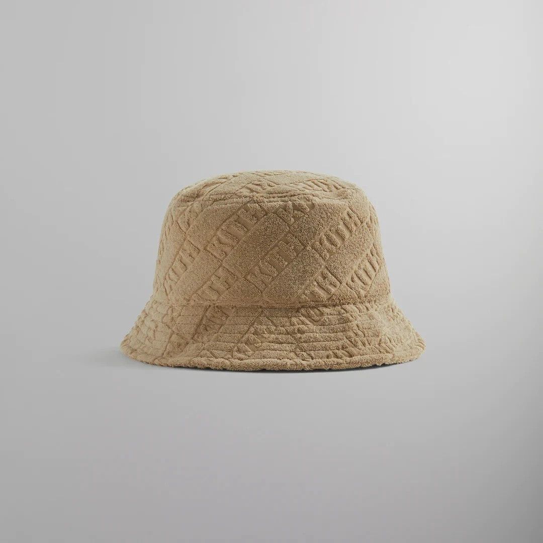 Kith Kith Terry Bucket Hat in Canvas Colorway All Over Jacquard Size ONE SIZE - 2 Thumbnail