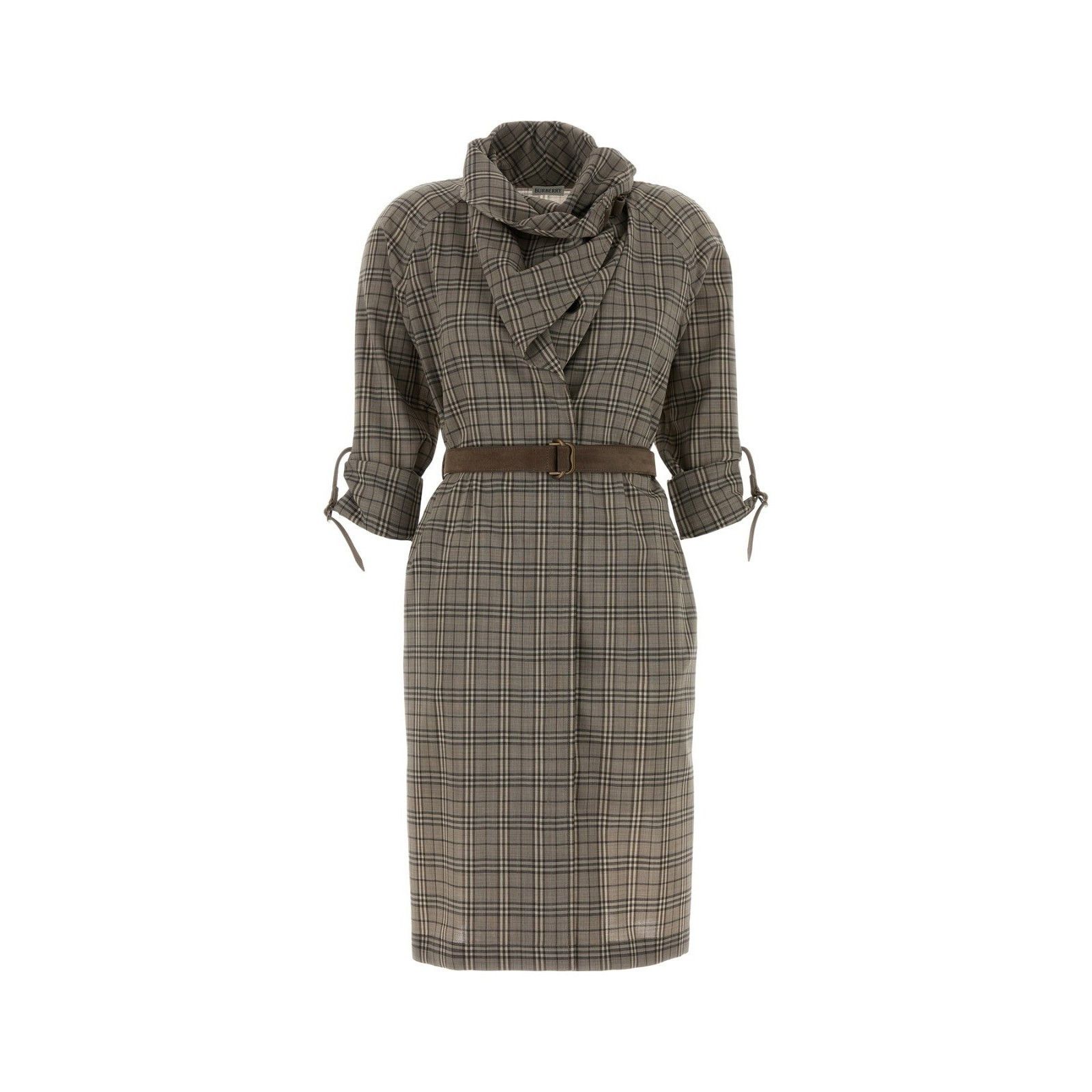 BURBERRY Embroidered Stretch Wool Dress New & Authentic (Wom