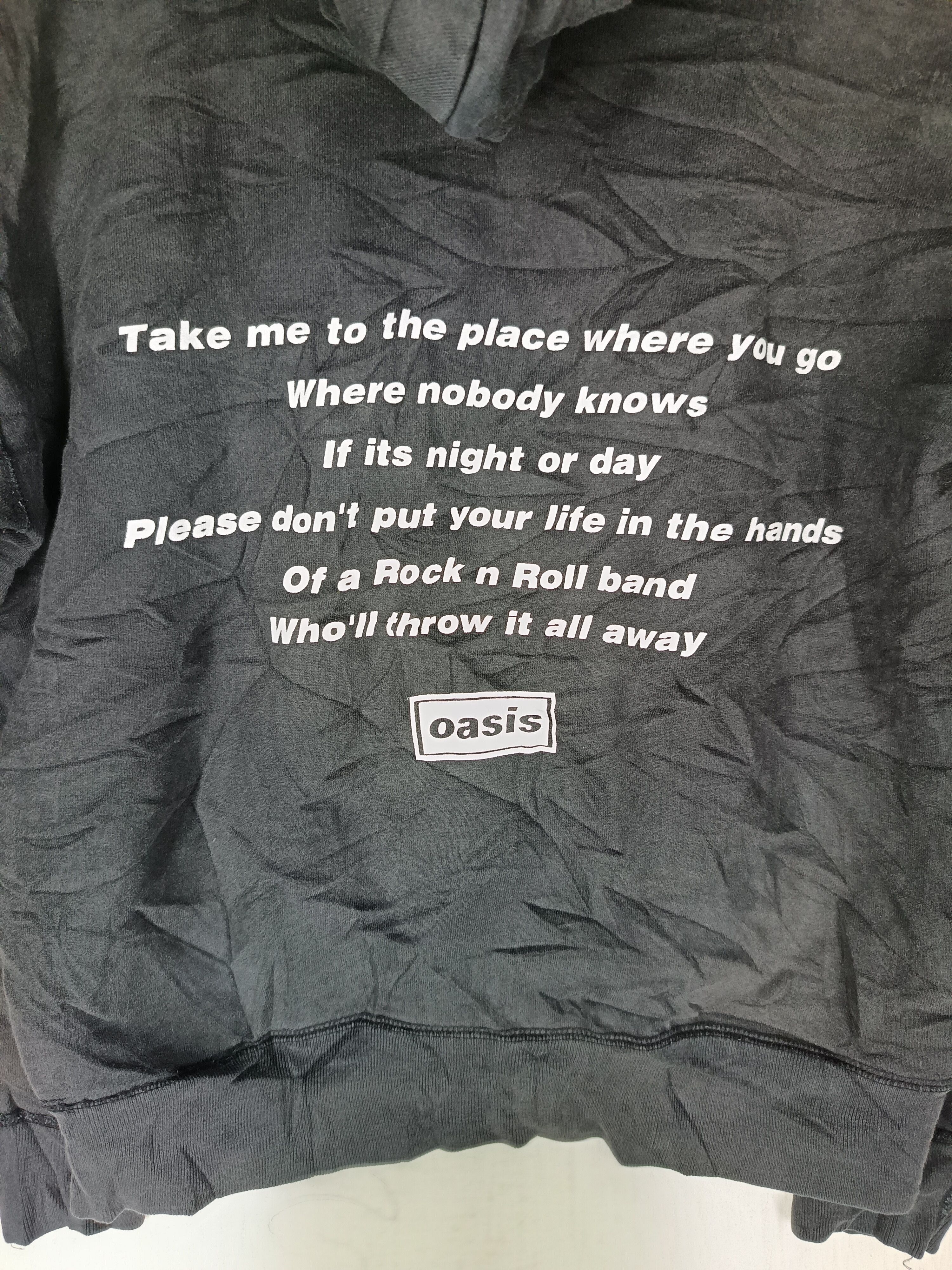 ADAM ET ROPE × Band Tees Oasis Don't Look Back In Anger by Adam et Rope Hoodie Size US M / EU 48-50 / 2 - 6 Thumbnail