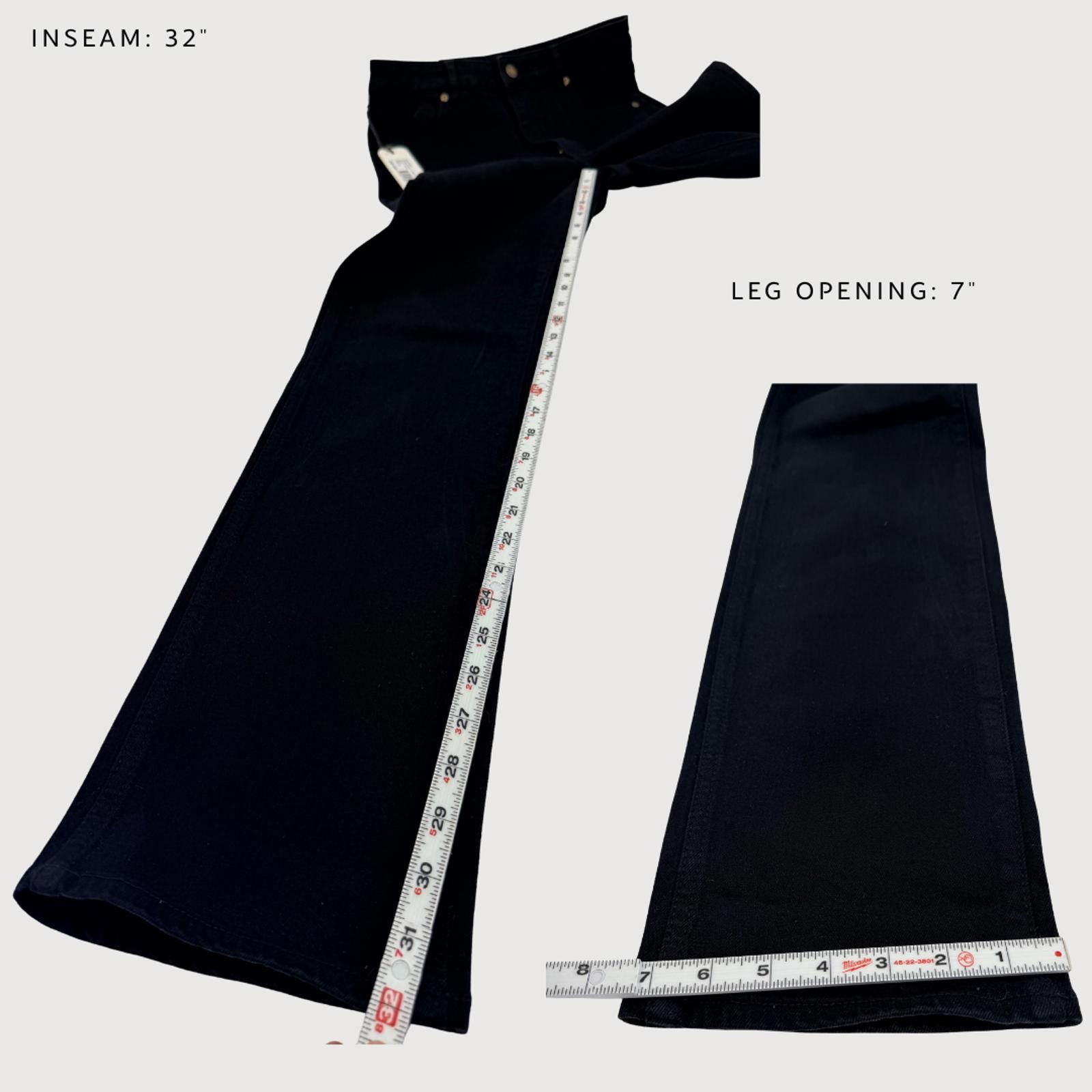 Rolla's Rolla's Original Straight Jeans High Rise Black 27 NWT Size 27" / US 4 / IT 40 - 9 Thumbnail