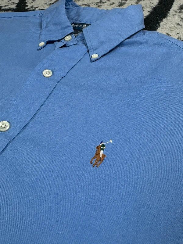 Polo Ralph Lauren Polo Ralph Lauren shirt blue blue M logo Size US M / EU 48-50 / 2 - 4 Thumbnail