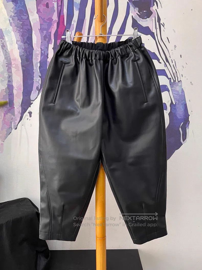 Comme des Garcons Comme Des Garcons size S Nine-inch leather pants Size 22" - 1 Thumbnail