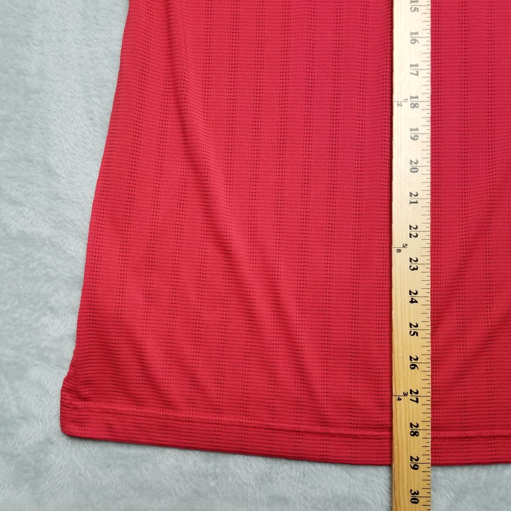 Vintage Pebble Beach Shirt Mens L Red Striped Polo Dry Luxe Performance Golf Casual Size US L / EU 52-54 / 3 - 7 Thumbnail