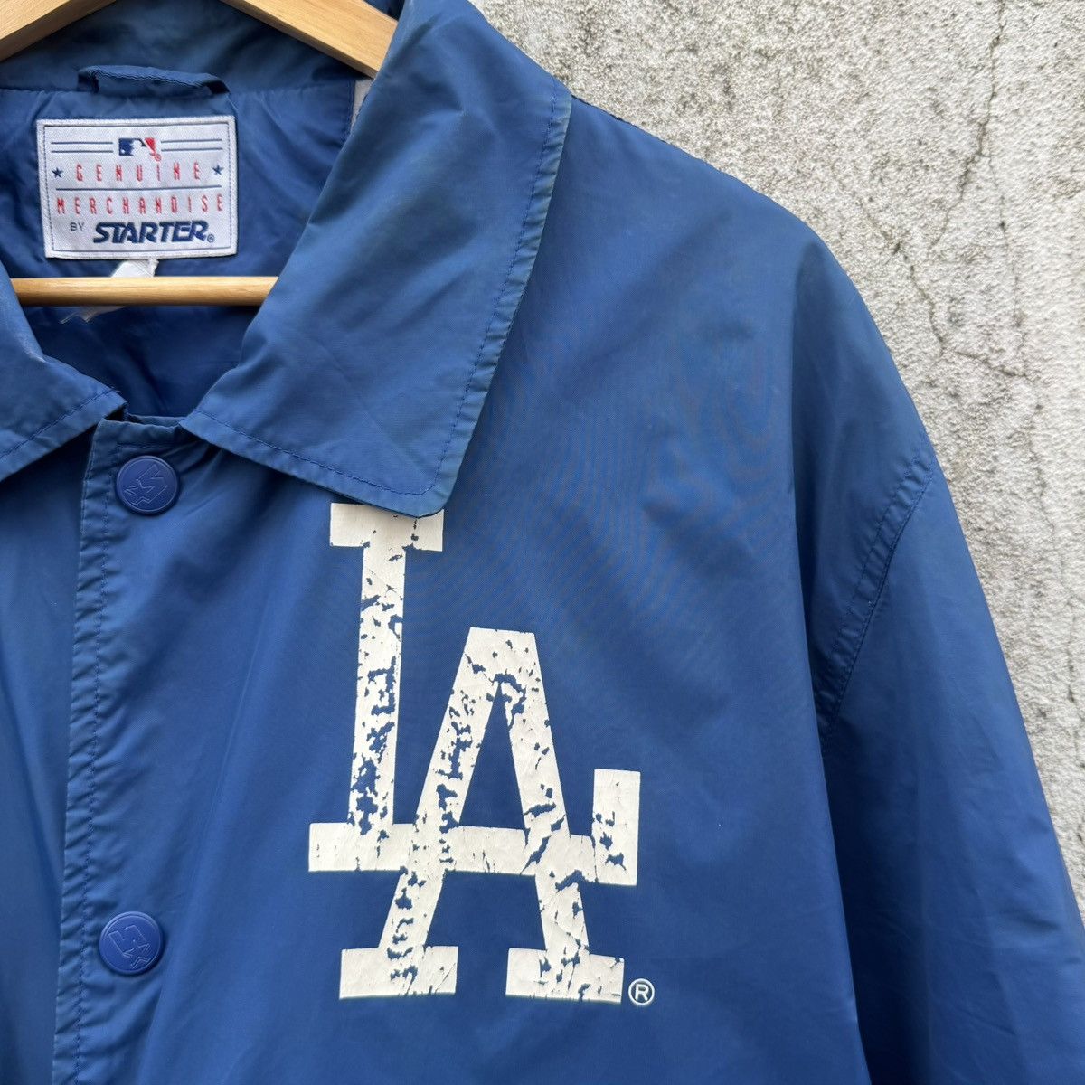 Starter Starter Los Angeles Dodgers Nomo 16 Coach Jacket MLB 1995 Size US L / EU 52-54 / 3 - 8 Thumbnail