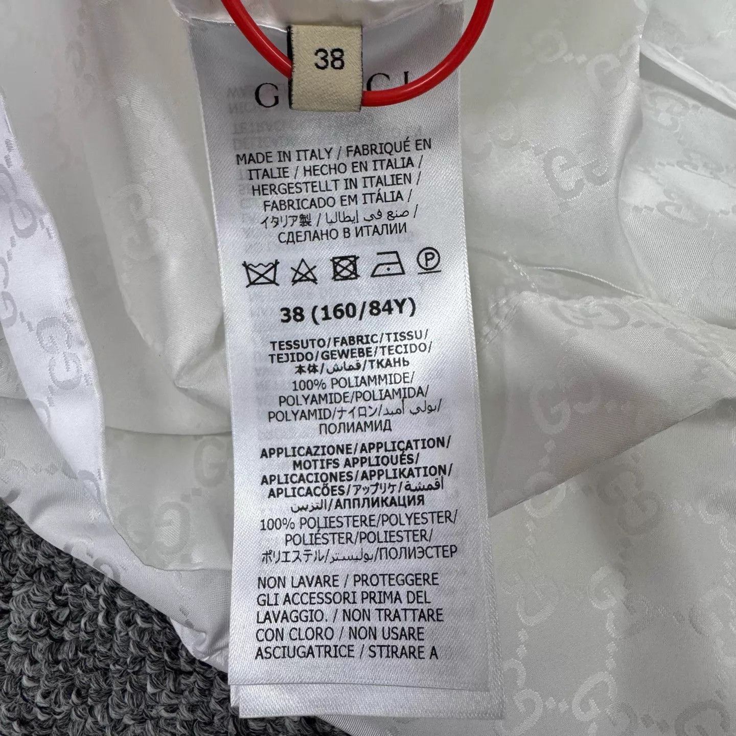 Gucci Gucci Double G Allover Embroidered Patched Hooded Jacket 38 Size XS / US 0-2 / IT 36-38 - 7 Thumbnail