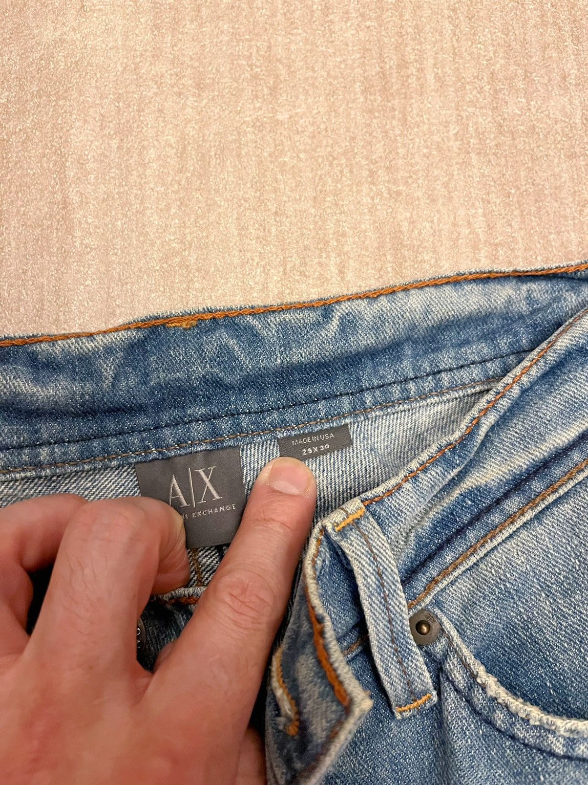 Armani Exchange Armani Exchange Limited Edition Jeans Size US 29 - 4 Thumbnail