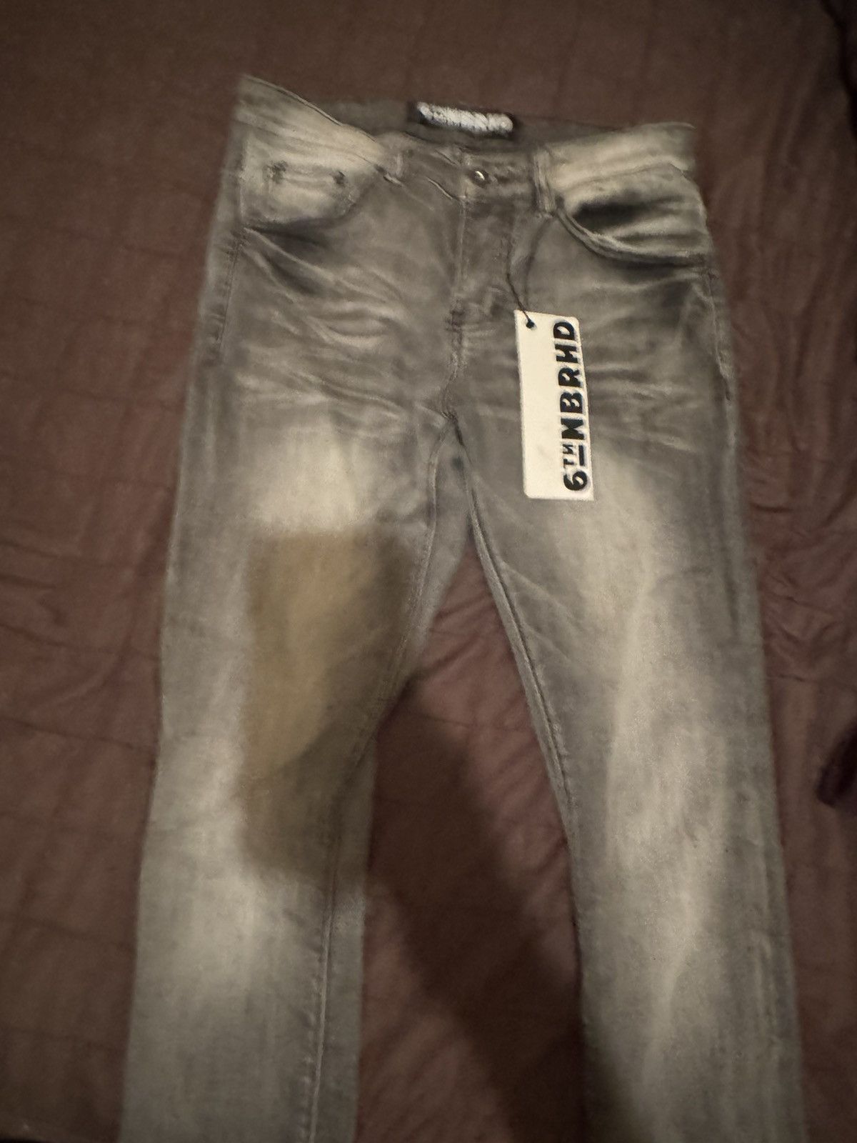 Other 6THNBRHD SKINNY JEAN "MEMORY" SOFT GREY Size US 29 - 3 Thumbnail
