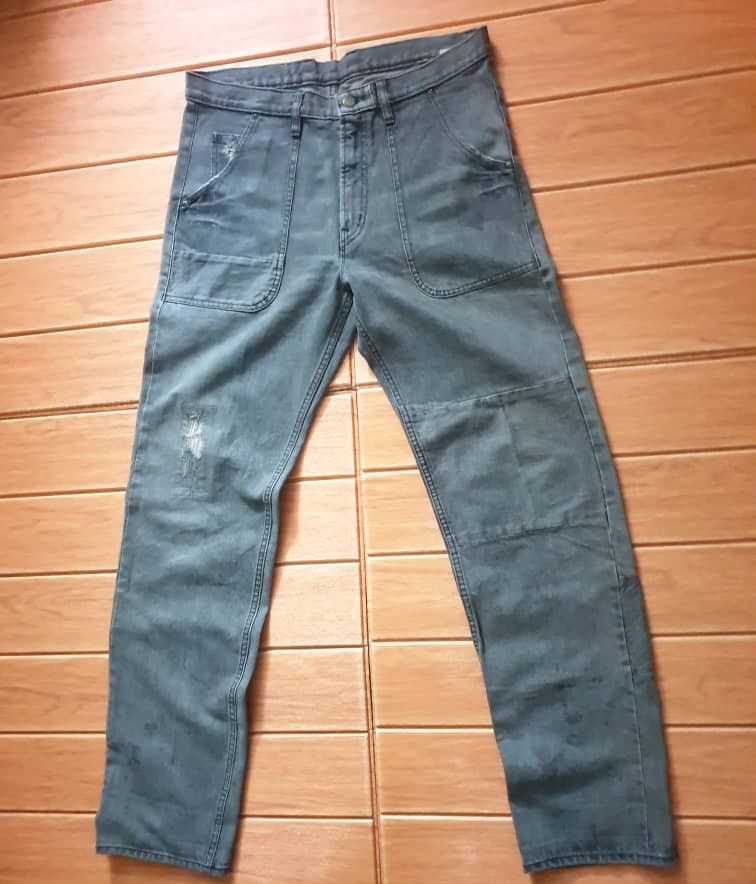 ADAM ET ROPE 💥ADAM ET ROPE Salvedge distressed Baker fatigue pant Size US 34 / EU 50 - 5 Thumbnail