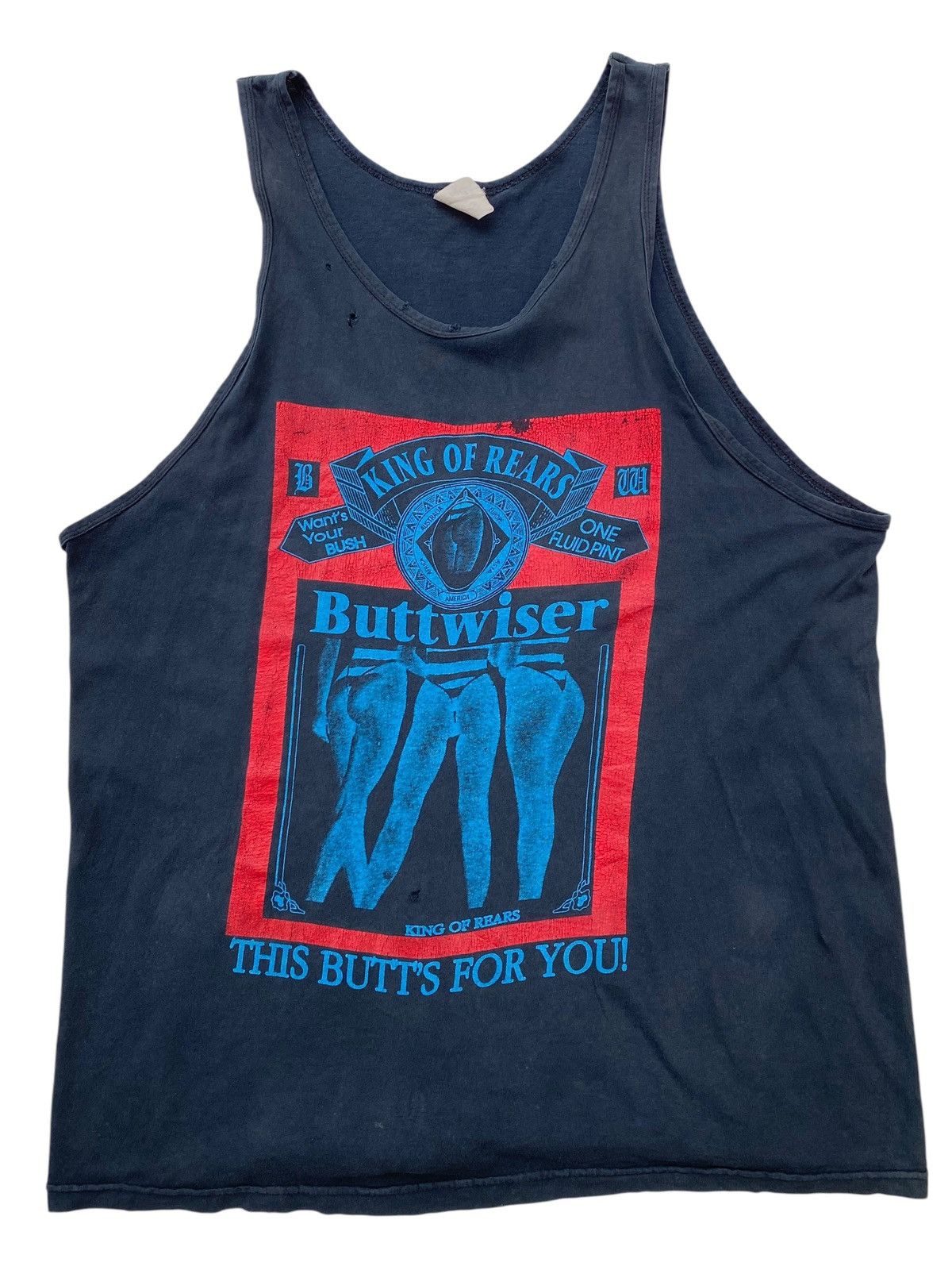 Vintage Vtg Buttwiser King Of Rear Size US M / EU 48-50 / 2 - 1 Thumbnail