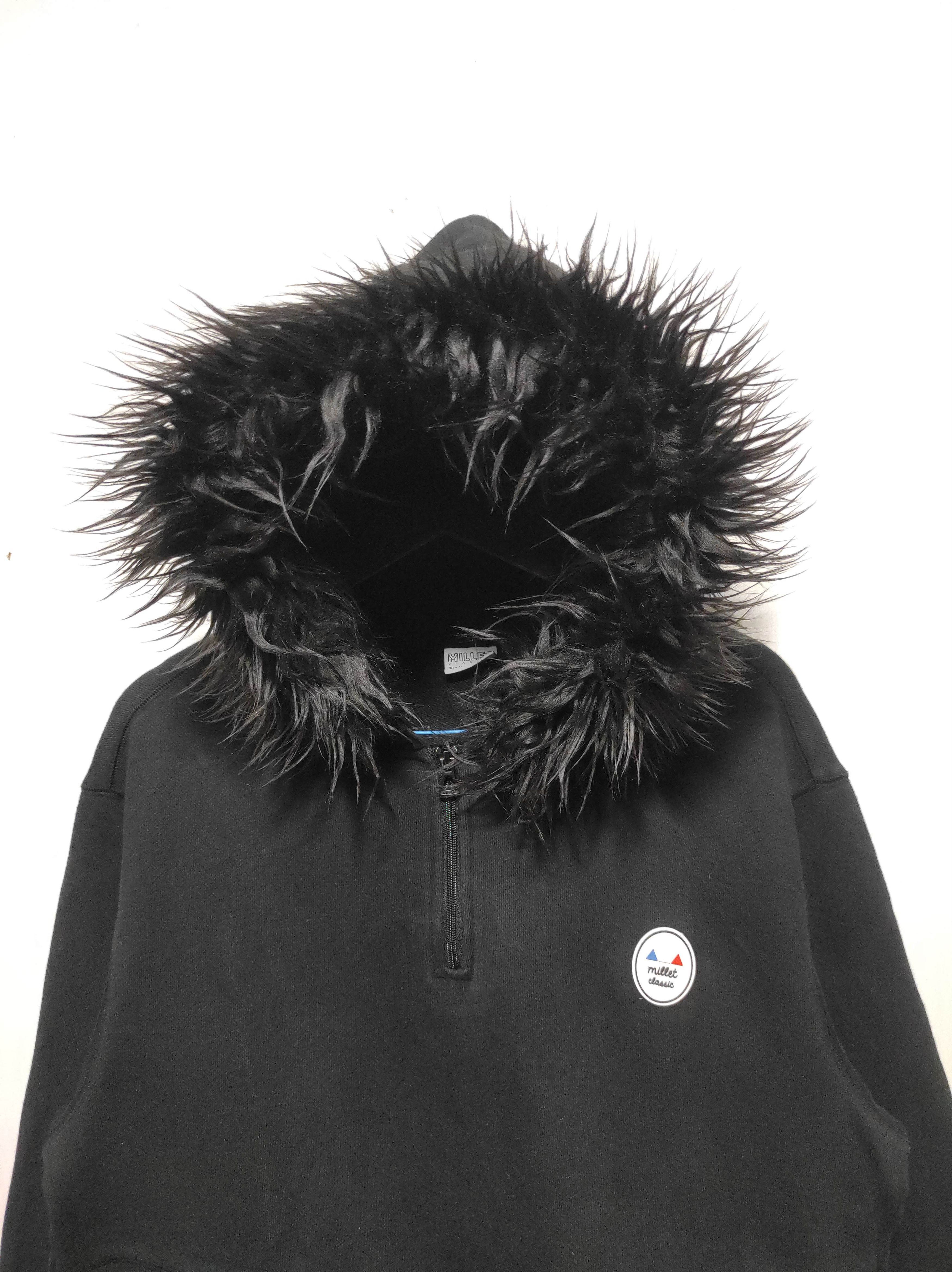 Japanese Brand Millet Half Zip fur hoodie ifsix LGB style Size US M / EU 48-50 / 2 - 3 Thumbnail
